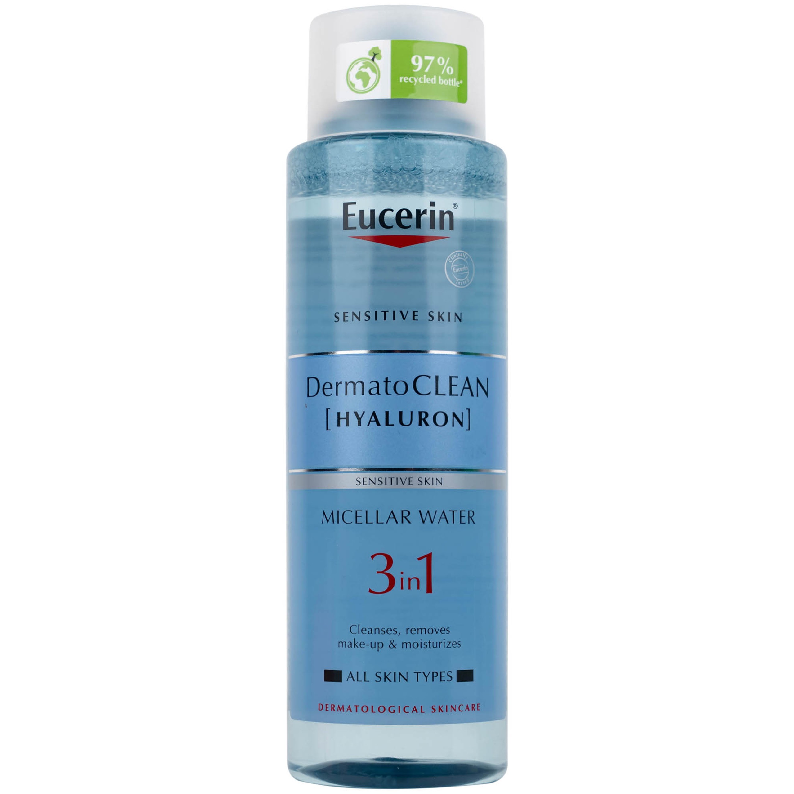 Nước tẩy trang Eucerin Dermato Clean Micellar 3 in 1 dành cho da nhạy cảm (400ml)