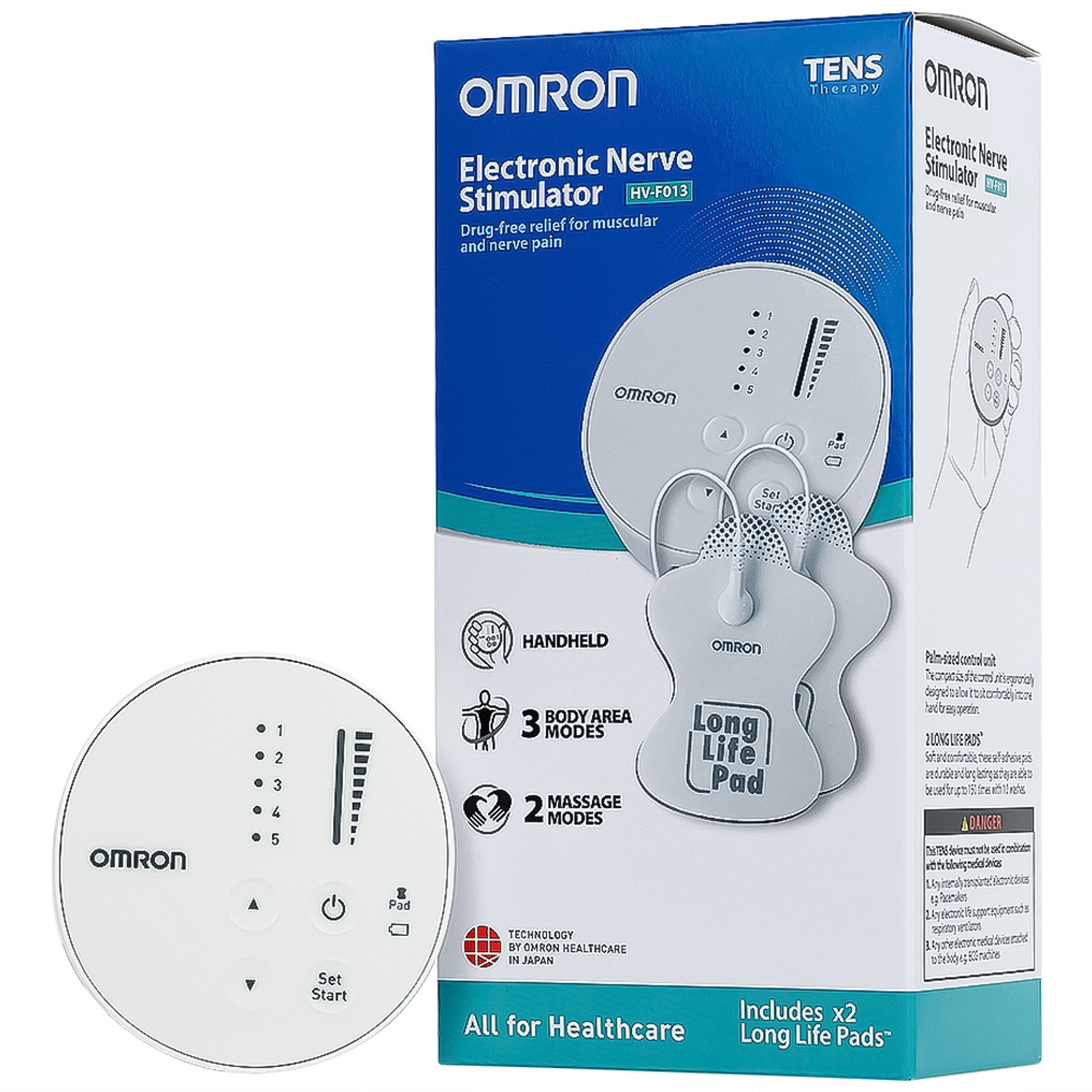 Máy xung điện trị liệu Omron HV-F013 giảm đau cơ và khớp 