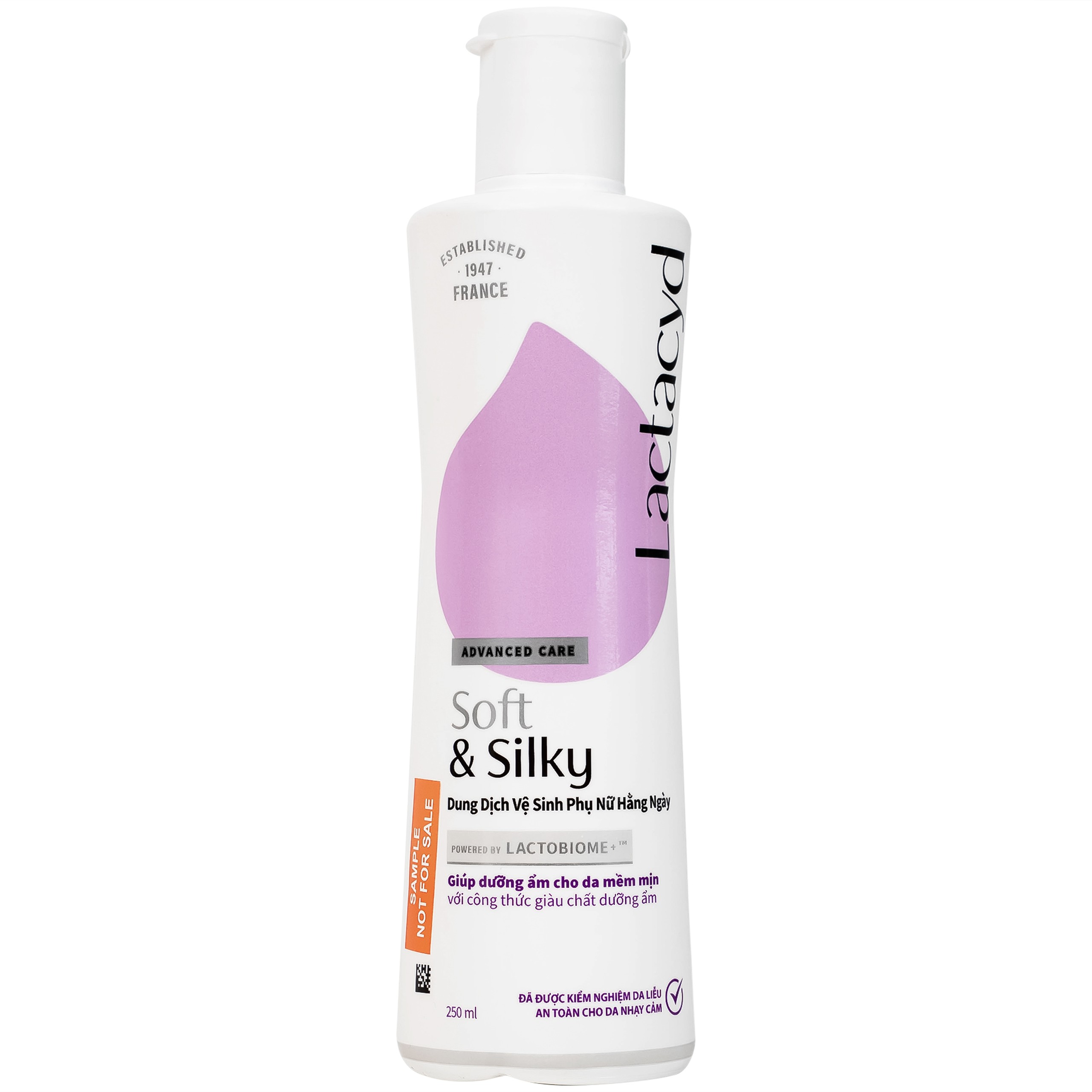 Dung dịch vệ sinh phụ nữ Lactacyd Soft and Silky làm sạch và dưỡng ẩm (250ml)