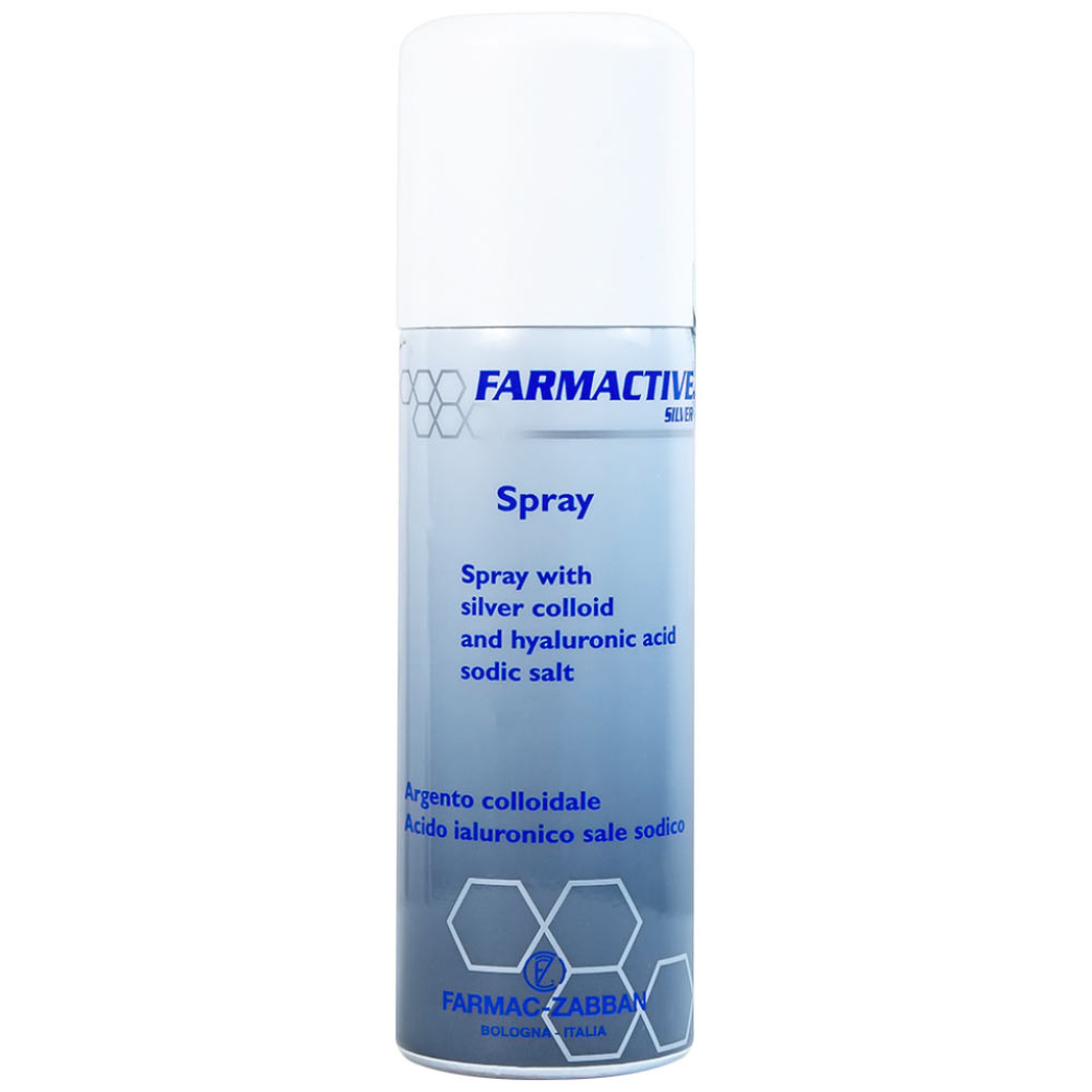 Chai xịt bạc Farmactive Silver Spray hỗ trợ điều trị bỏng, trầy xước, vết loét dưới da (125ml)