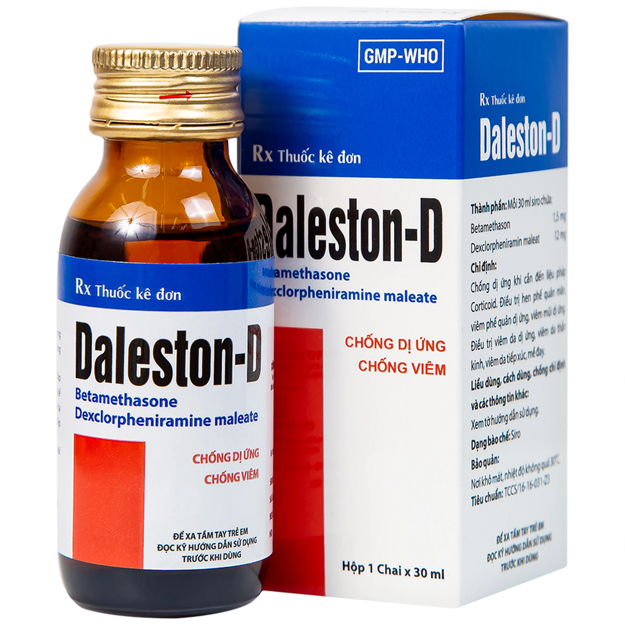 Siro Daleston-D TW3 chống dị ứng, chống viêm (30ml)