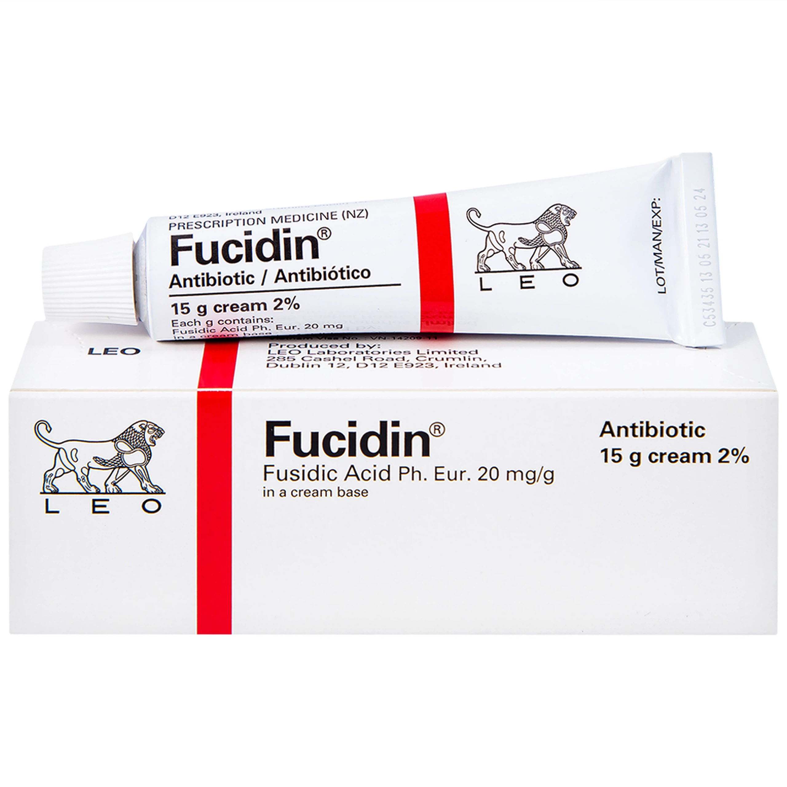 Kem Fucidin LEO điều trị nhiễm khuẩn (15g)