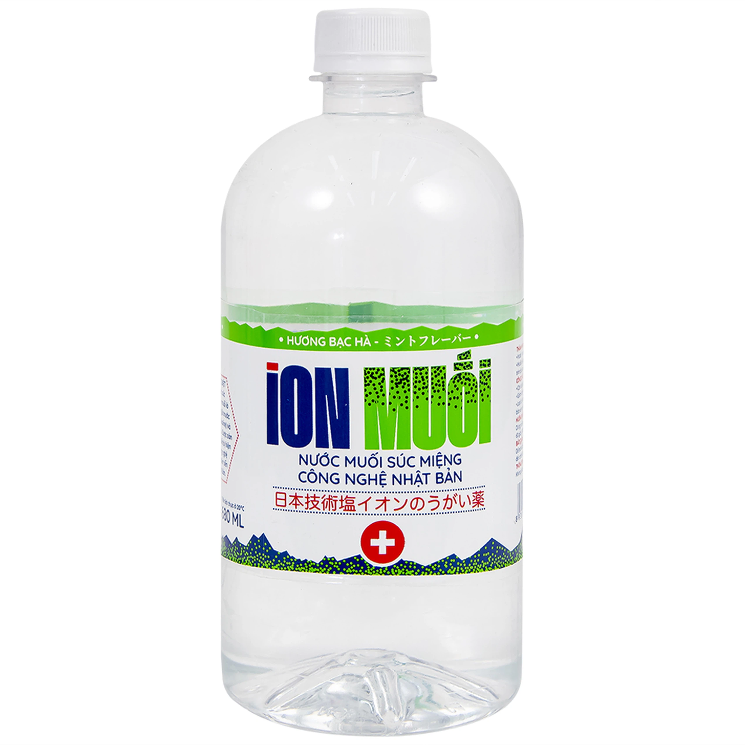 Nước muối súc miệng công nghệ Nhật Bản Ion Muối Fujiwa ngăn chặn vi khuẩn, giảm viêm họng (680ml)