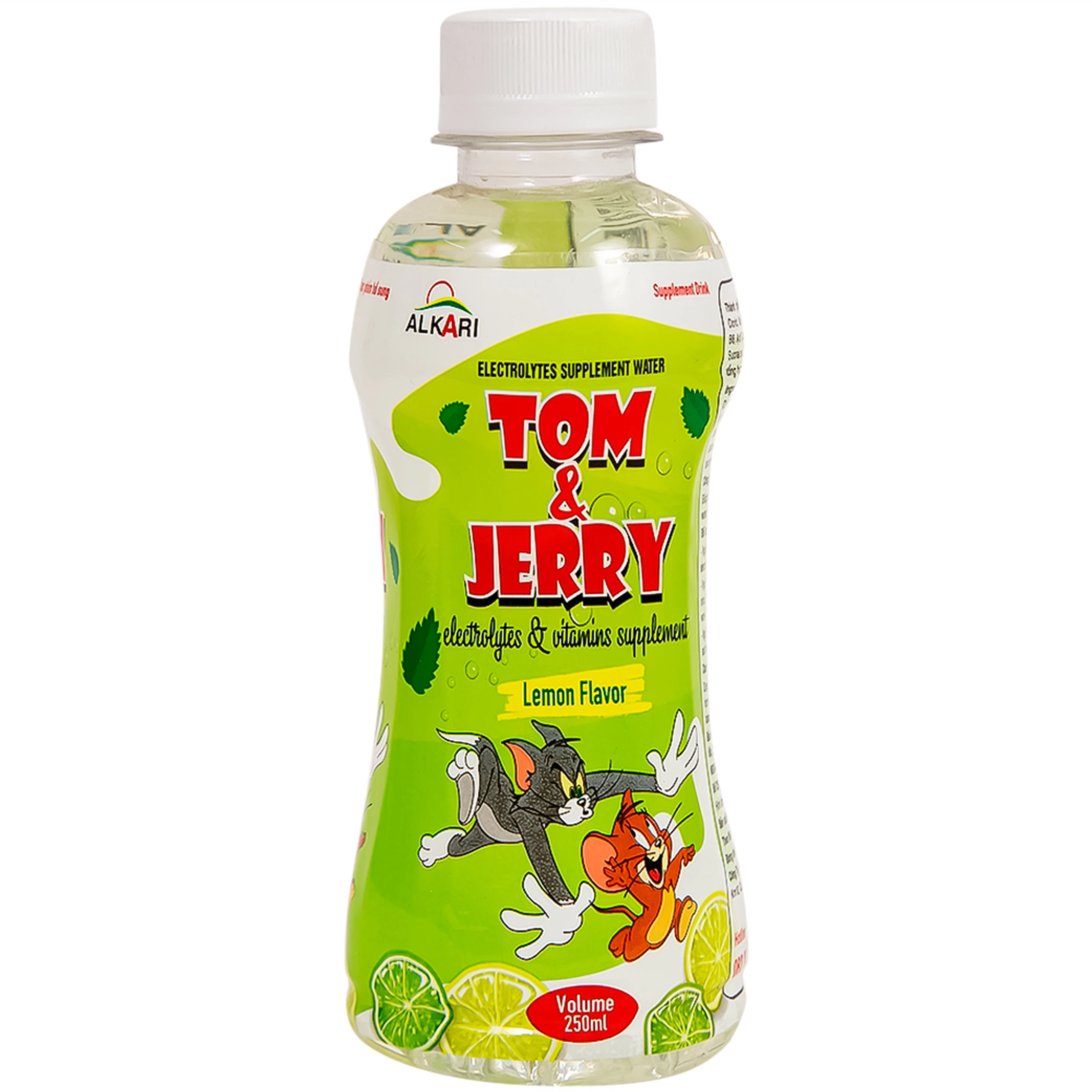 Nước bù điện giải Tom Và Jerry vị Chanh cung cấp năng lượng, vitamin cần thiết (250ml)