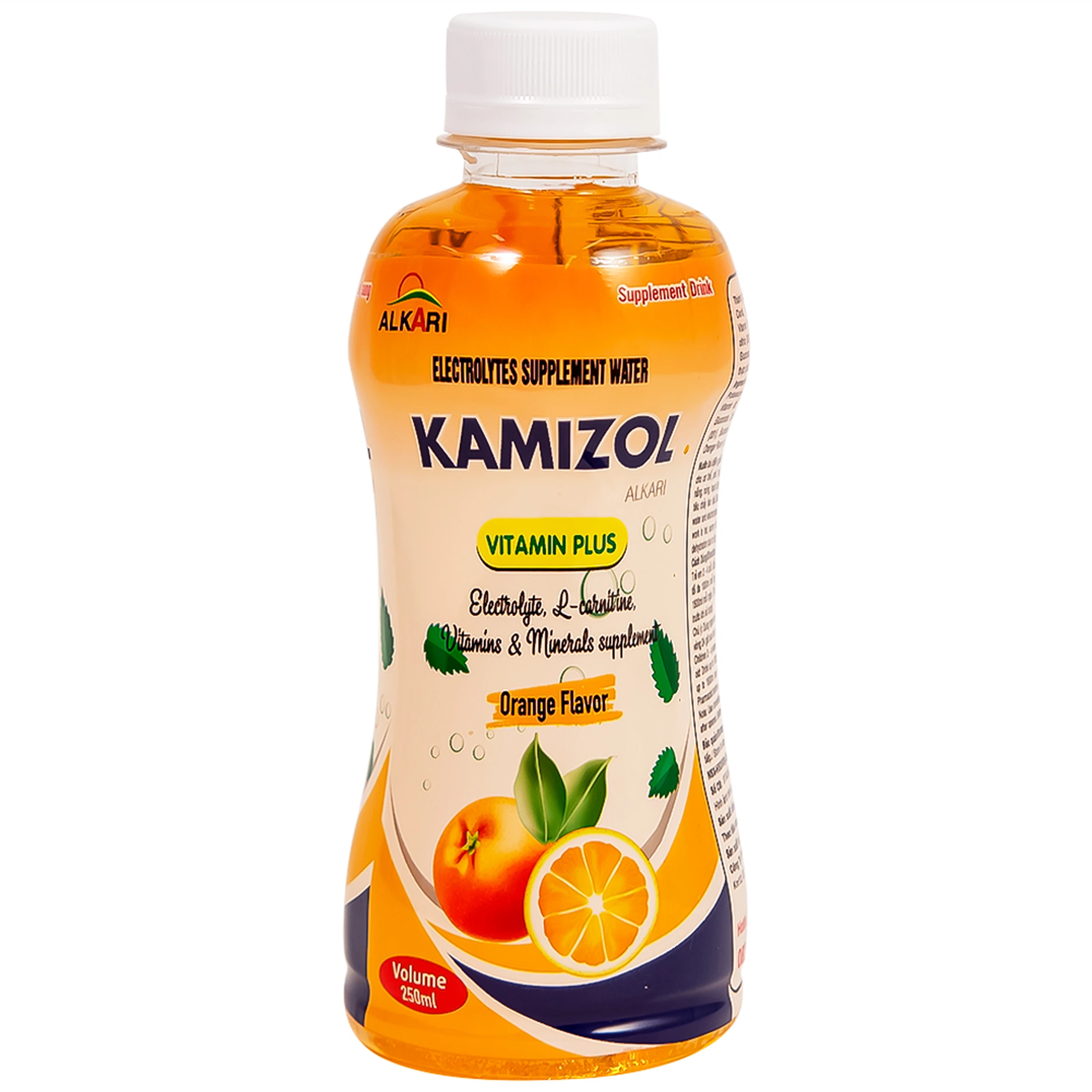 Nước bù điện giải Kamizol vị cam hỗ trợ giải nhiệt, tăng cường đề kháng (250ml)