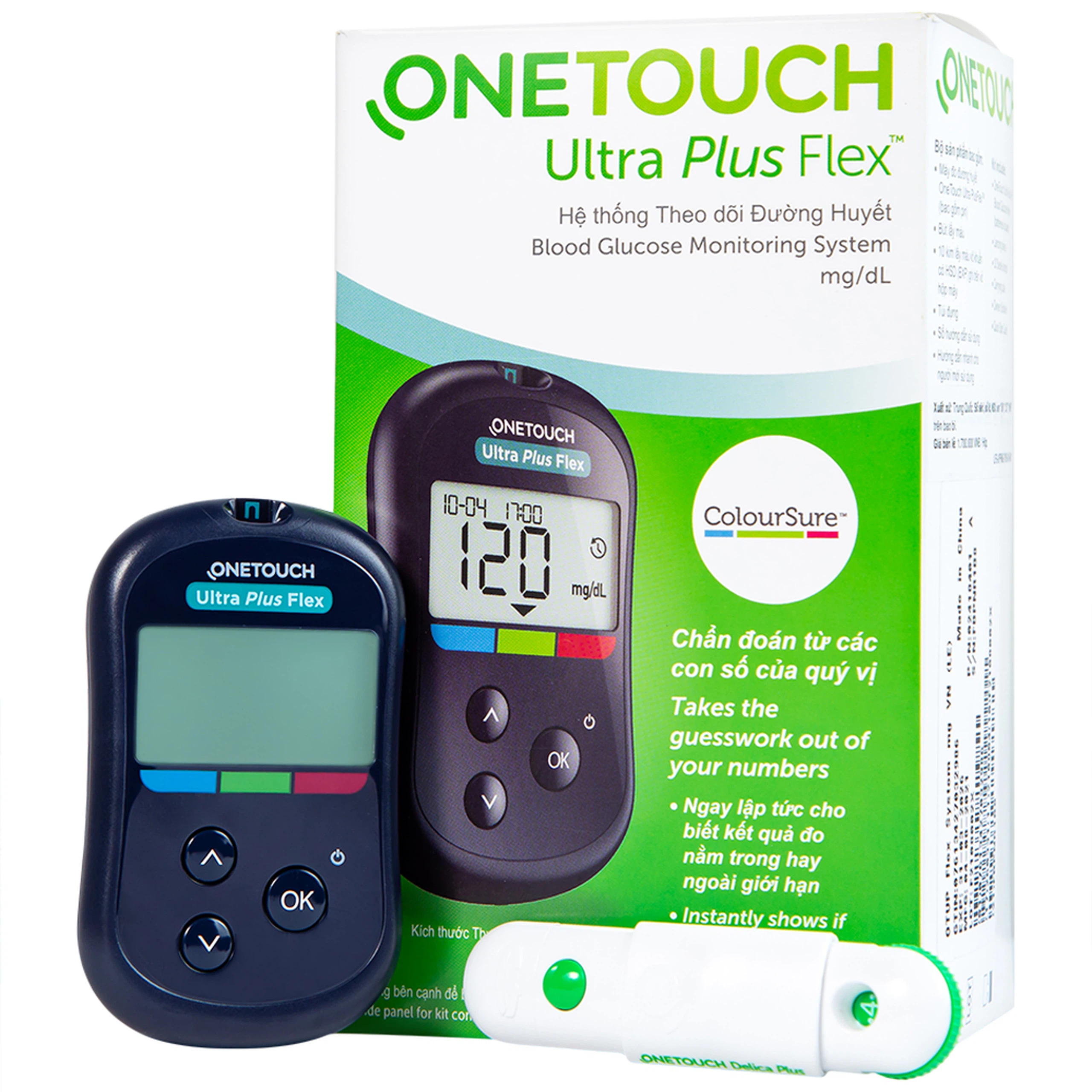  Máy thử đường huyết Onetouch Ultra Plus Flex LifeScan (Mmol/l)