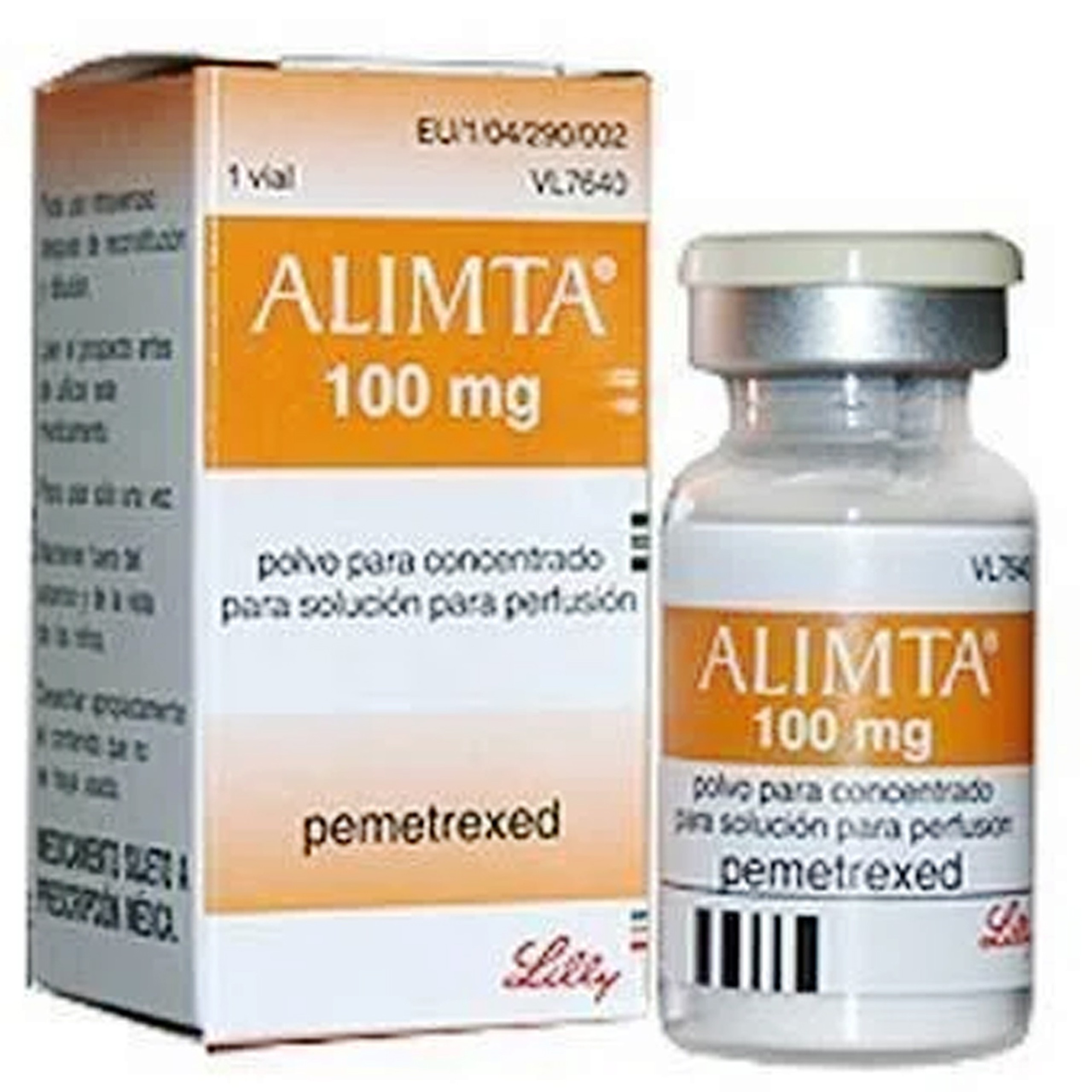 Thuốc Alimta 100mg Eli Lilly điều trị ung thư phổi, u trung biểu mô màng phổi ác tính