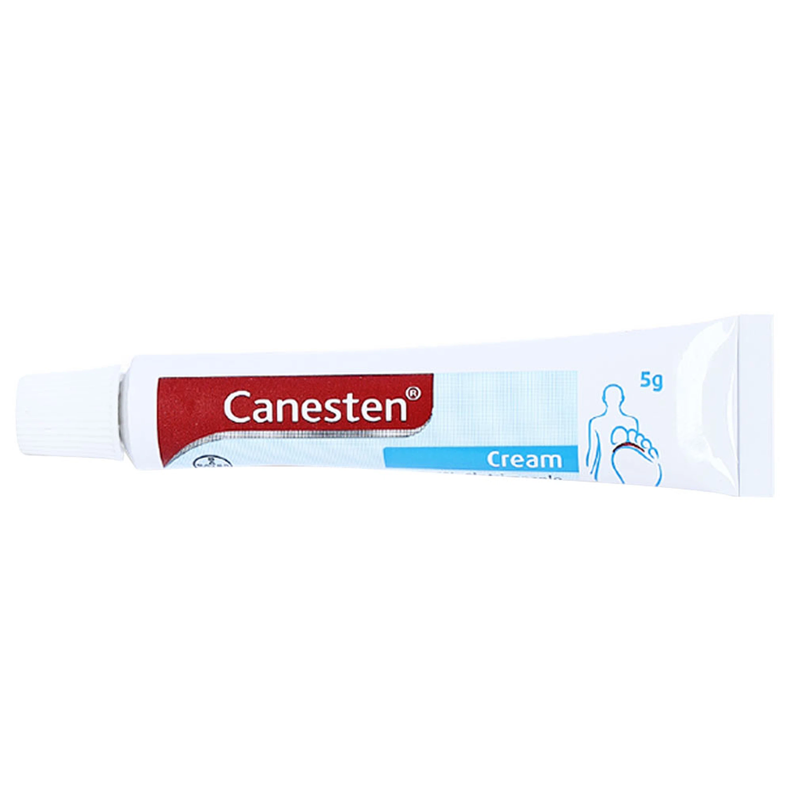 Kem bôi Canesten Cream 1% Bayer trị nấm da, nấm men, nấm mốc (5g)