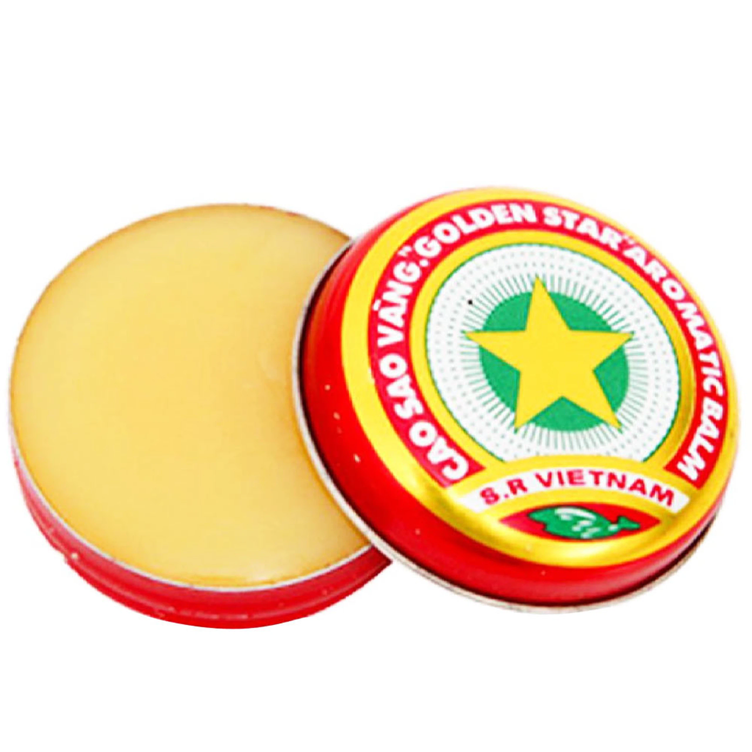 Cao Sao Vàng Golden Star 3g TW3 dùng trong cảm cúm, nhức đầu, sổ mũi, đau bụng, buồn nôn, say tàu xe