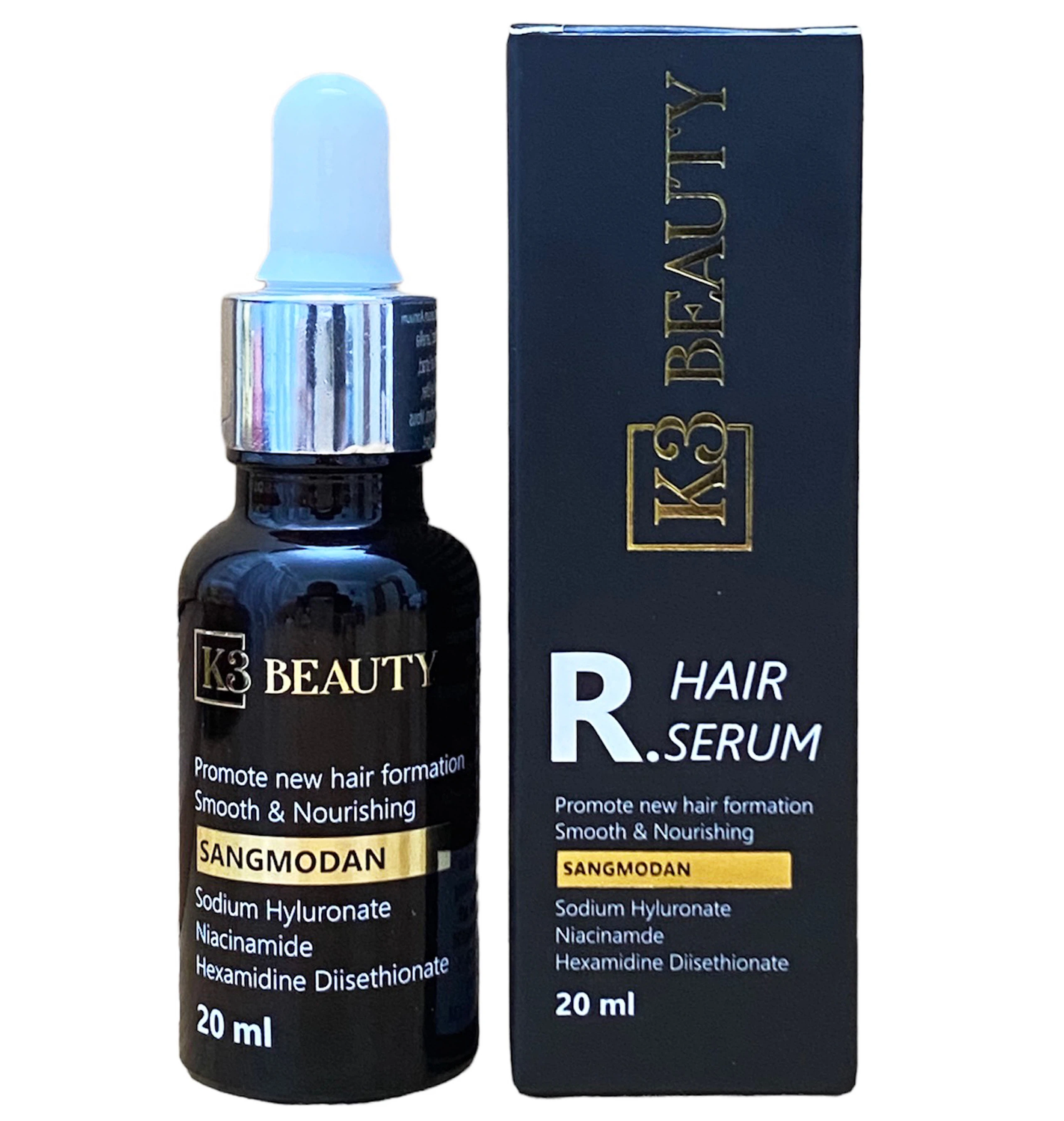 Serum dưỡng tóc K3 Beauty R.Hair giảm gãy rụng, kích thích mọc tóc (Chai 20ml)