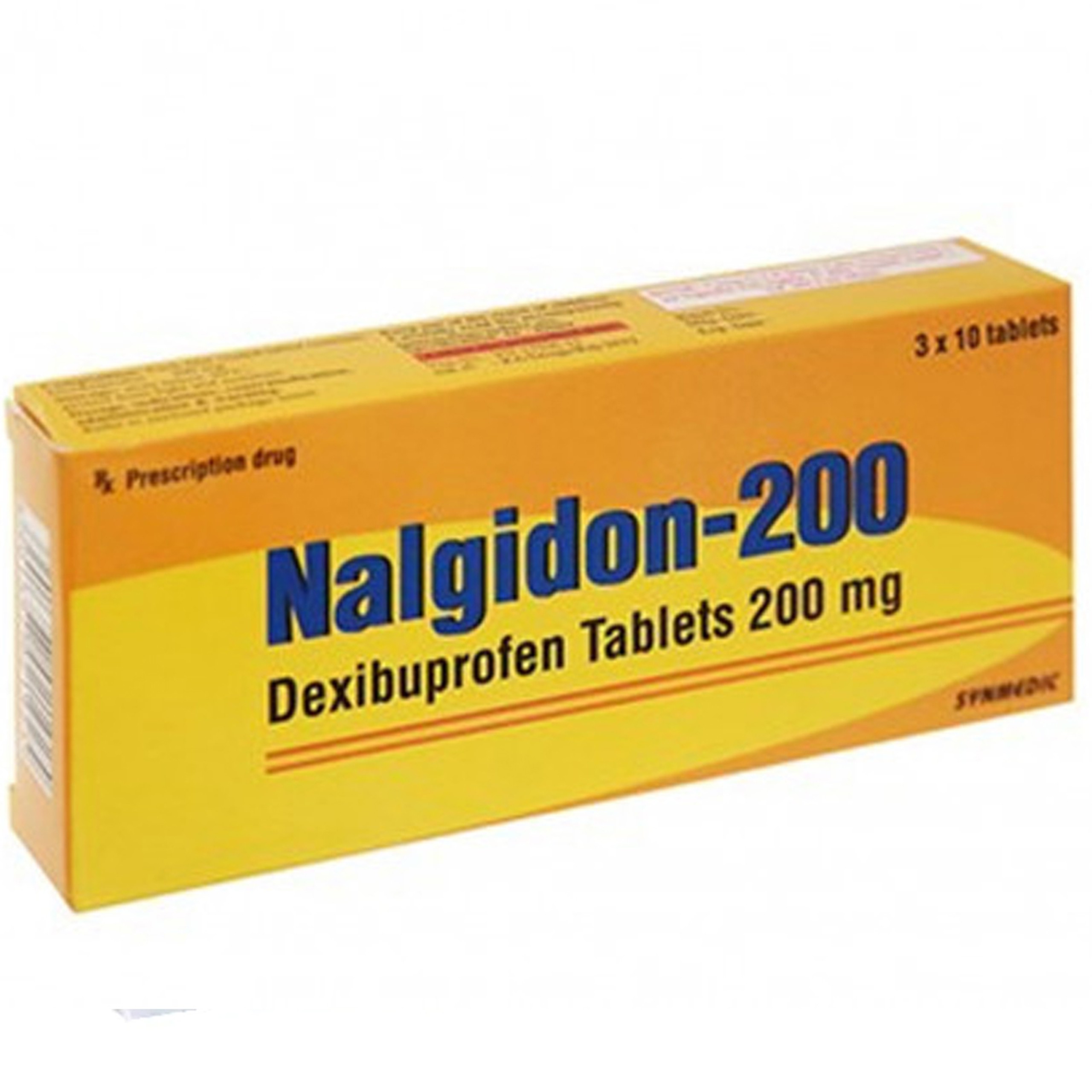 Thuốc Nalgidon-200 Synmedic điều trị triệu chứng và giảm đau trong viêm khớp dạng thấp (3 vỉ x 10 viên)