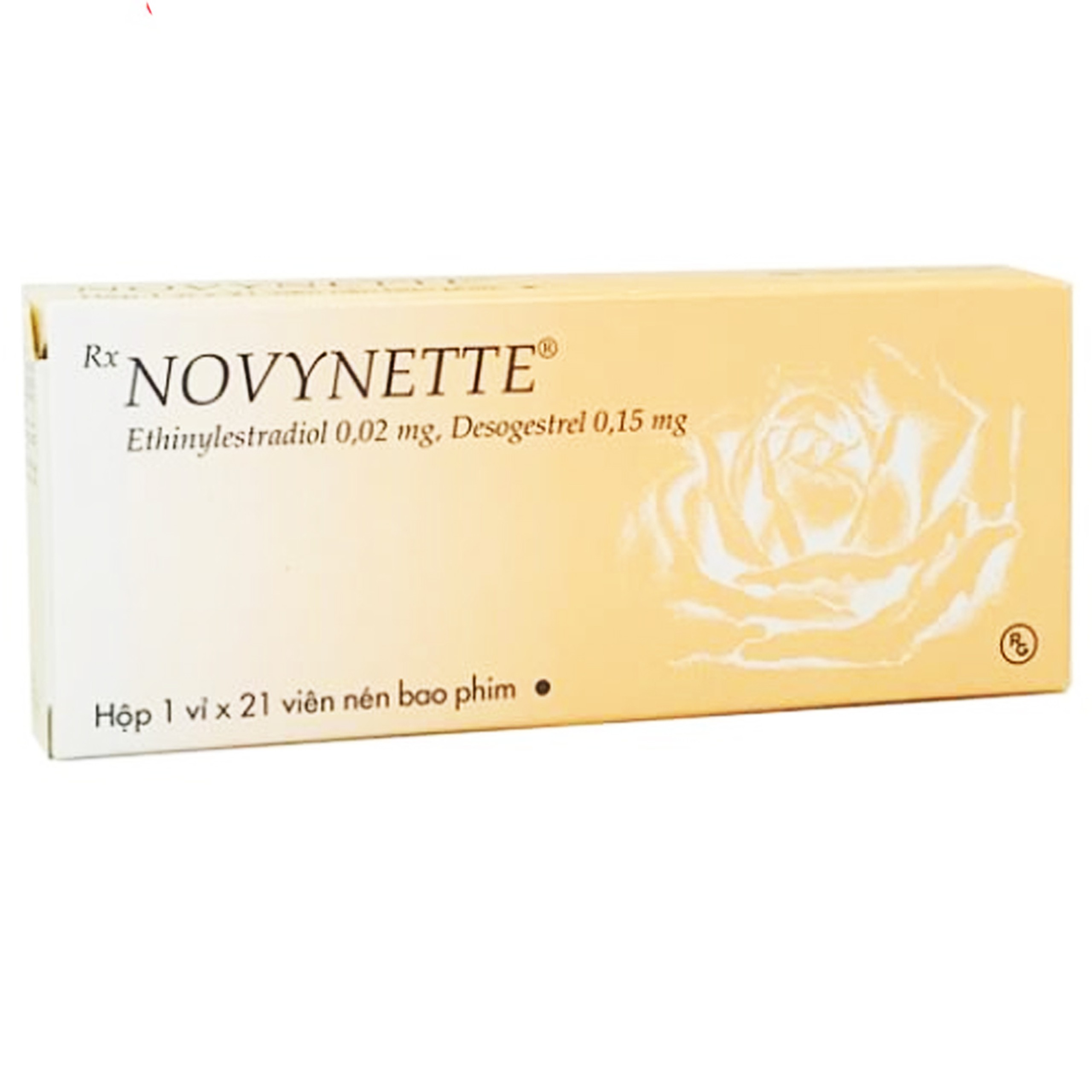 Thuốc Novynette Gedeon dùng ngừa thai (1 vỉ x 21 viên)