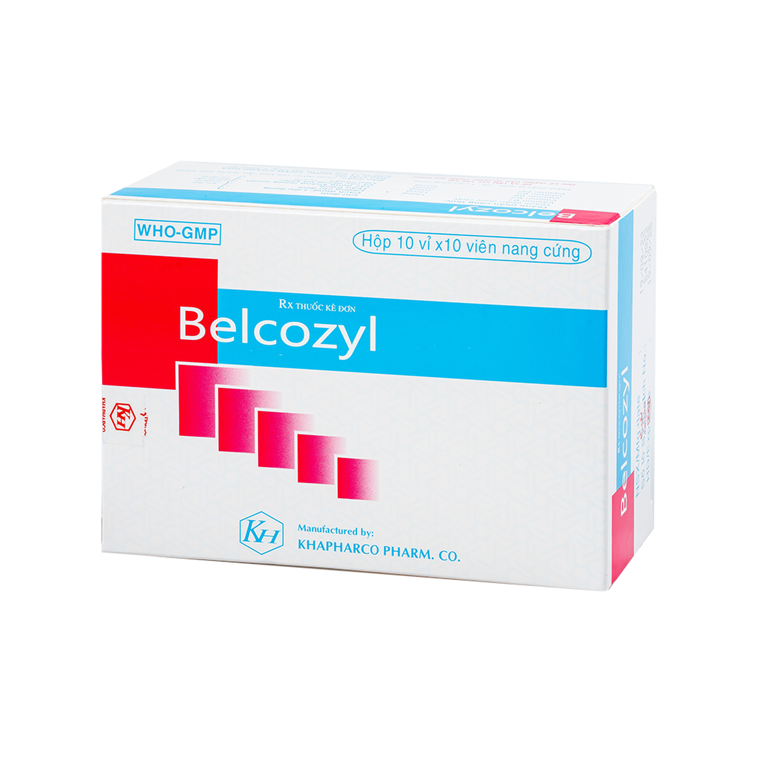 Thuốc Belcozyl Khapharco phòng ngừa và điều trị thiếu vitamin nhóm B (100 viên)