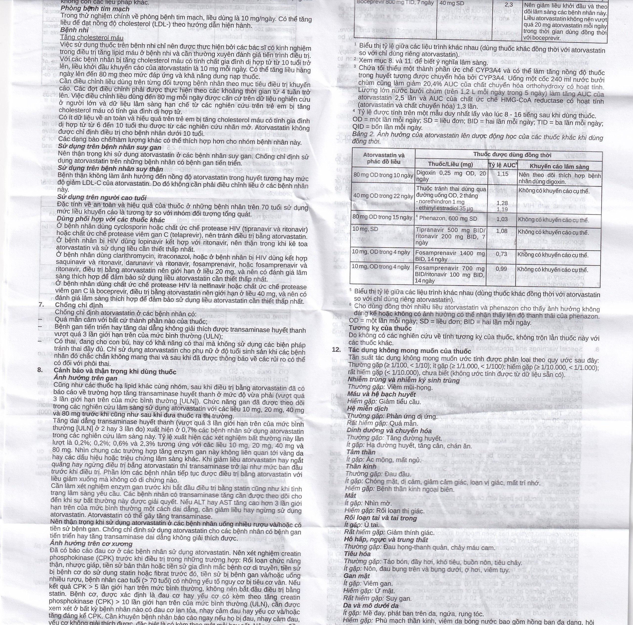 Viên nén Lipistad 20 Stella điều trị tăng cholesterol máu (3 vỉ x 10 viên)