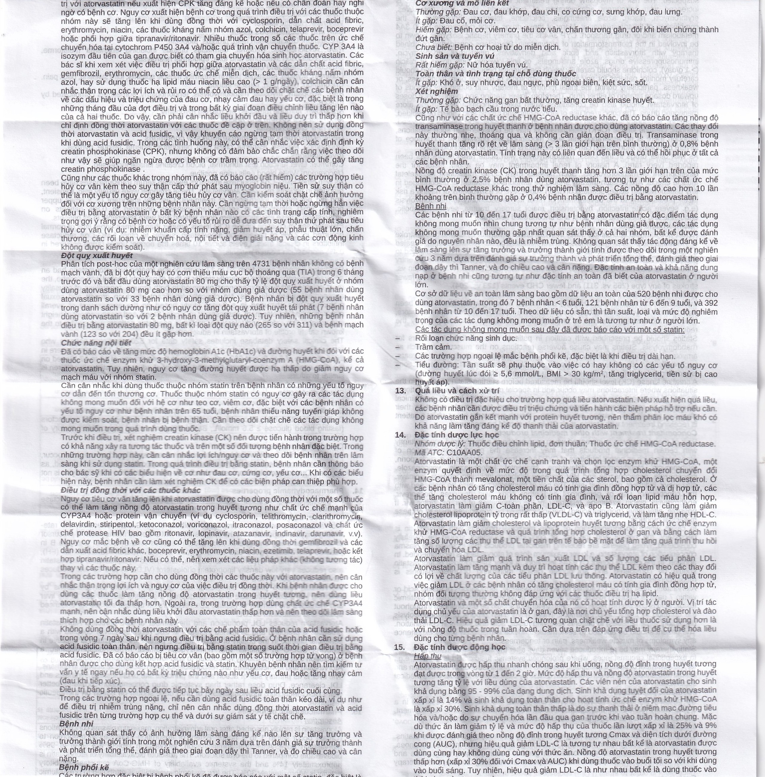 Viên nén Lipistad 20 Stella điều trị tăng cholesterol máu (3 vỉ x 10 viên)