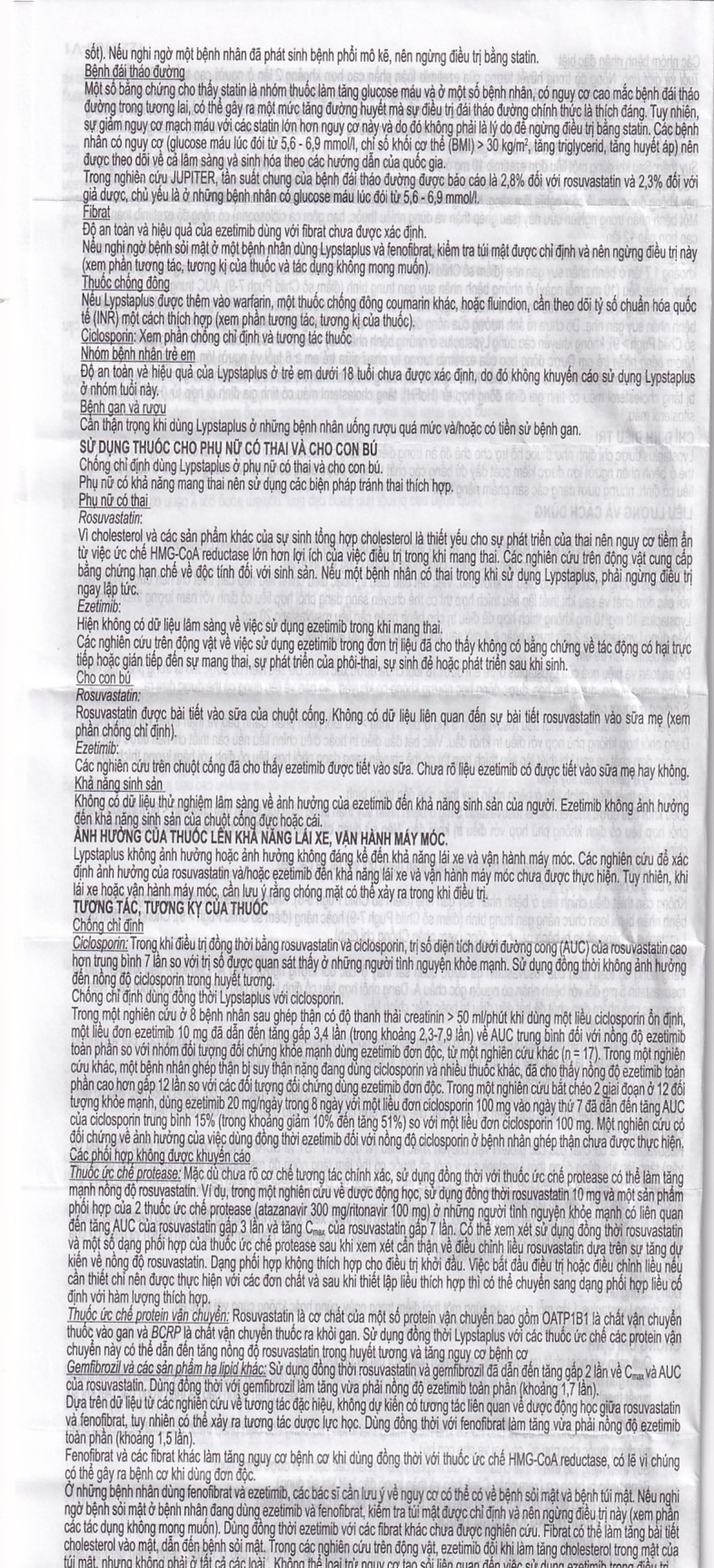 Viên nén Lypstaplus 20/10mg Abbott điều trị tăng cholesterol máu nguyên phát (3 vỉ x 10 viên)