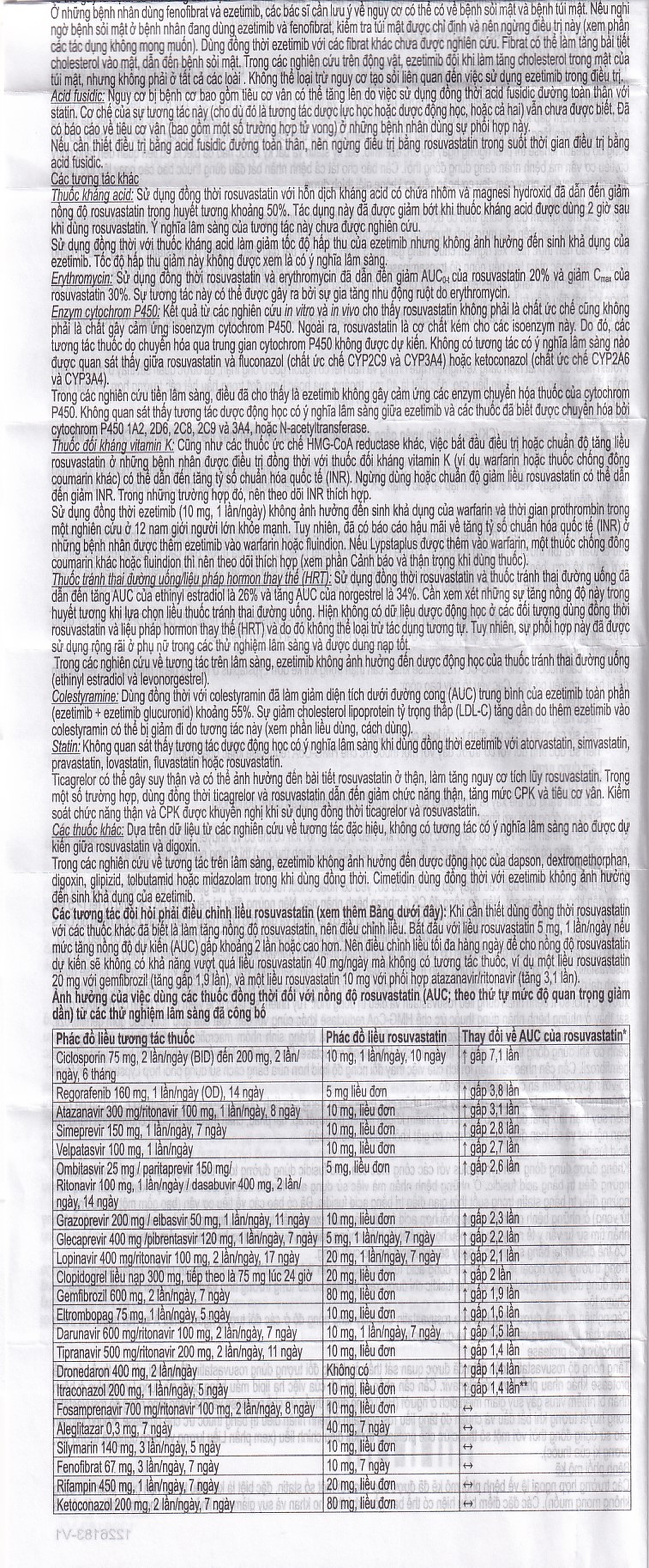 Viên nén Lypstaplus 20/10mg Abbott điều trị tăng cholesterol máu nguyên phát (3 vỉ x 10 viên)