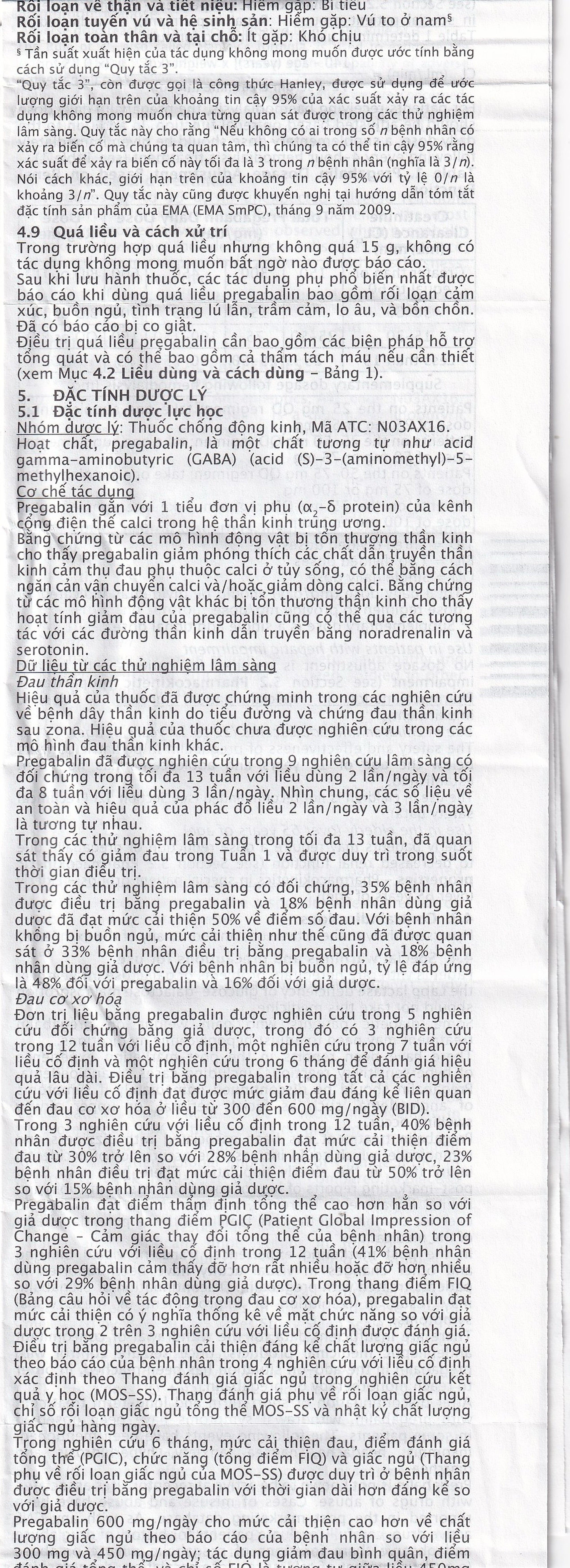 Viên nang cứng Lyrica 75mg Viatris điều trị đau thần kinh, động kinh cục bộ (4 vỉ x 14 viên) 