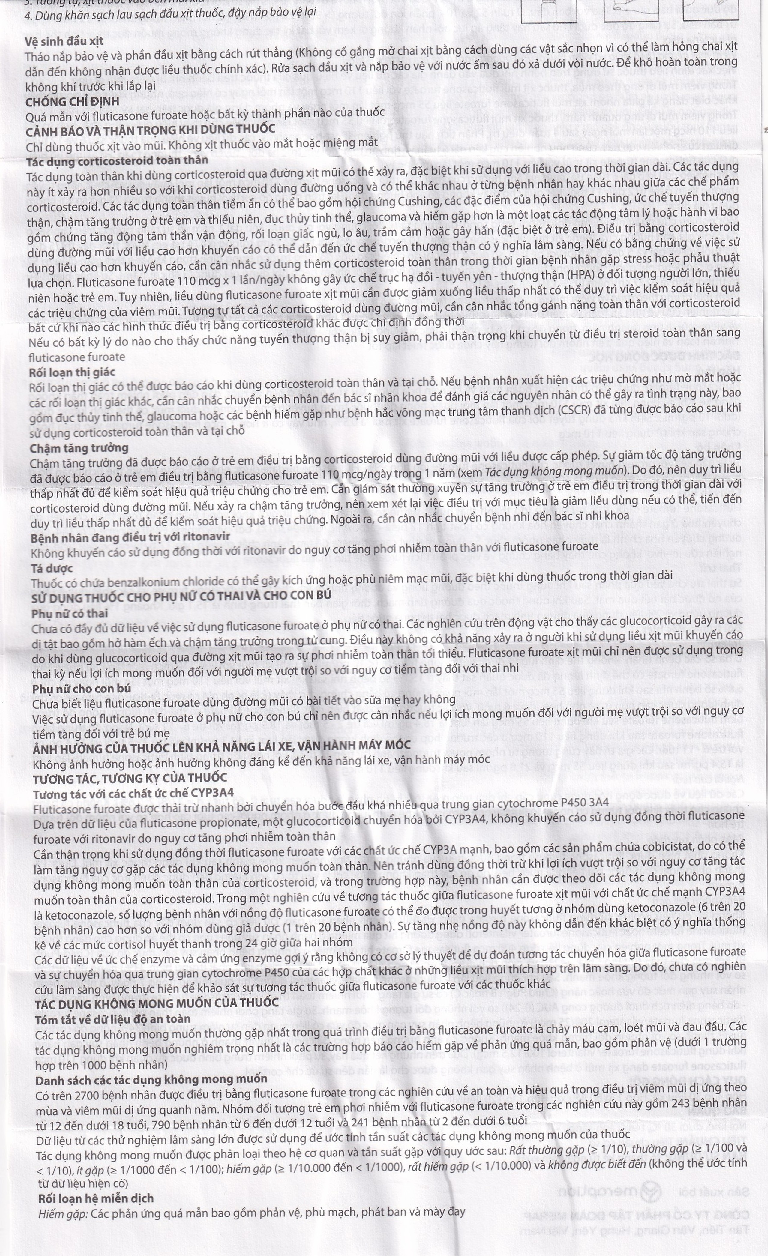 Thuốc xịt mũi Meseca Advanced Merap điều trị các triệu chứng chảy nước mũi, sung huyết mũi, ngứa mũi (60 liều)