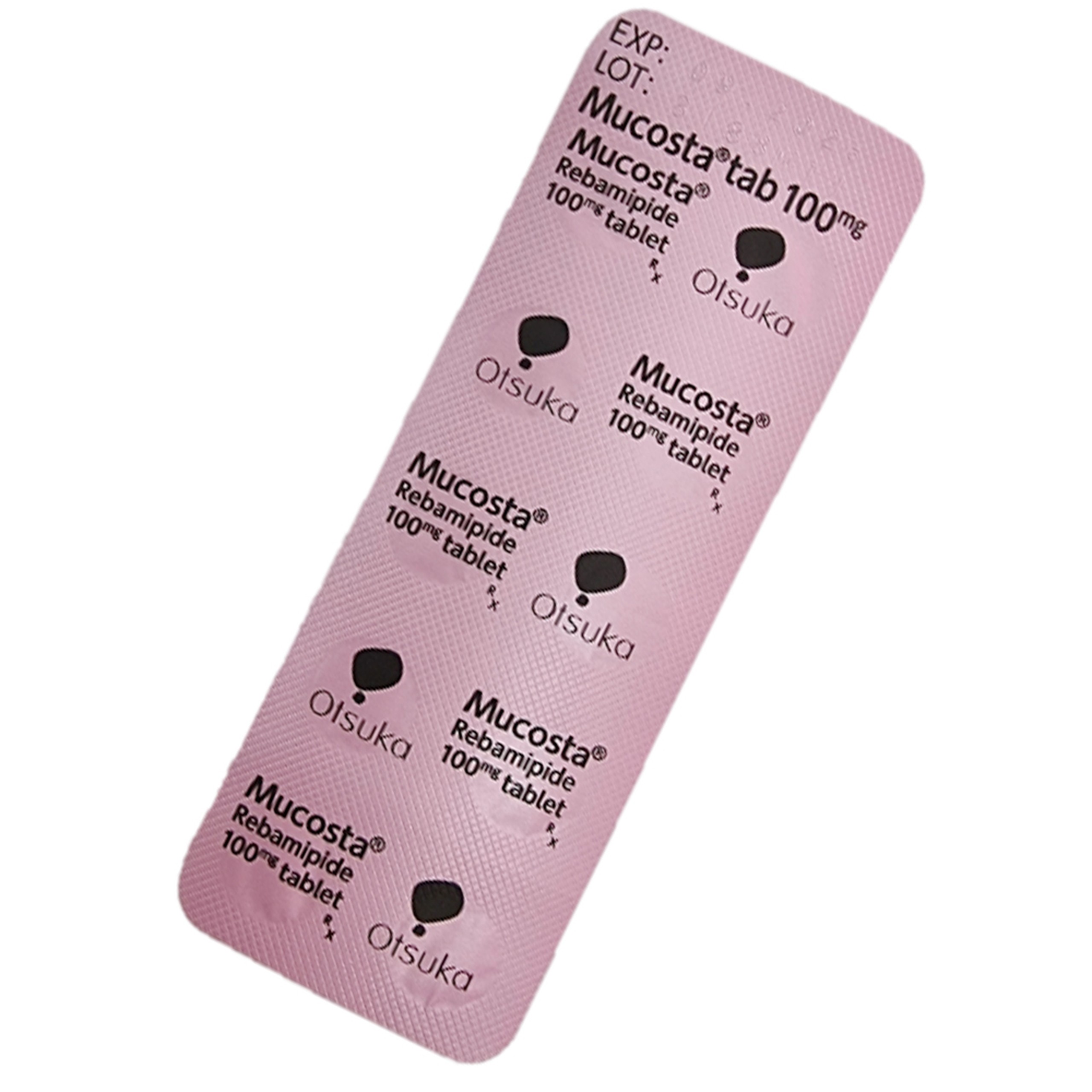 Viên nén Mucosta tablets 100mg Otsuka điều trị loét dạ dày (10 vỉ x 10 viên)