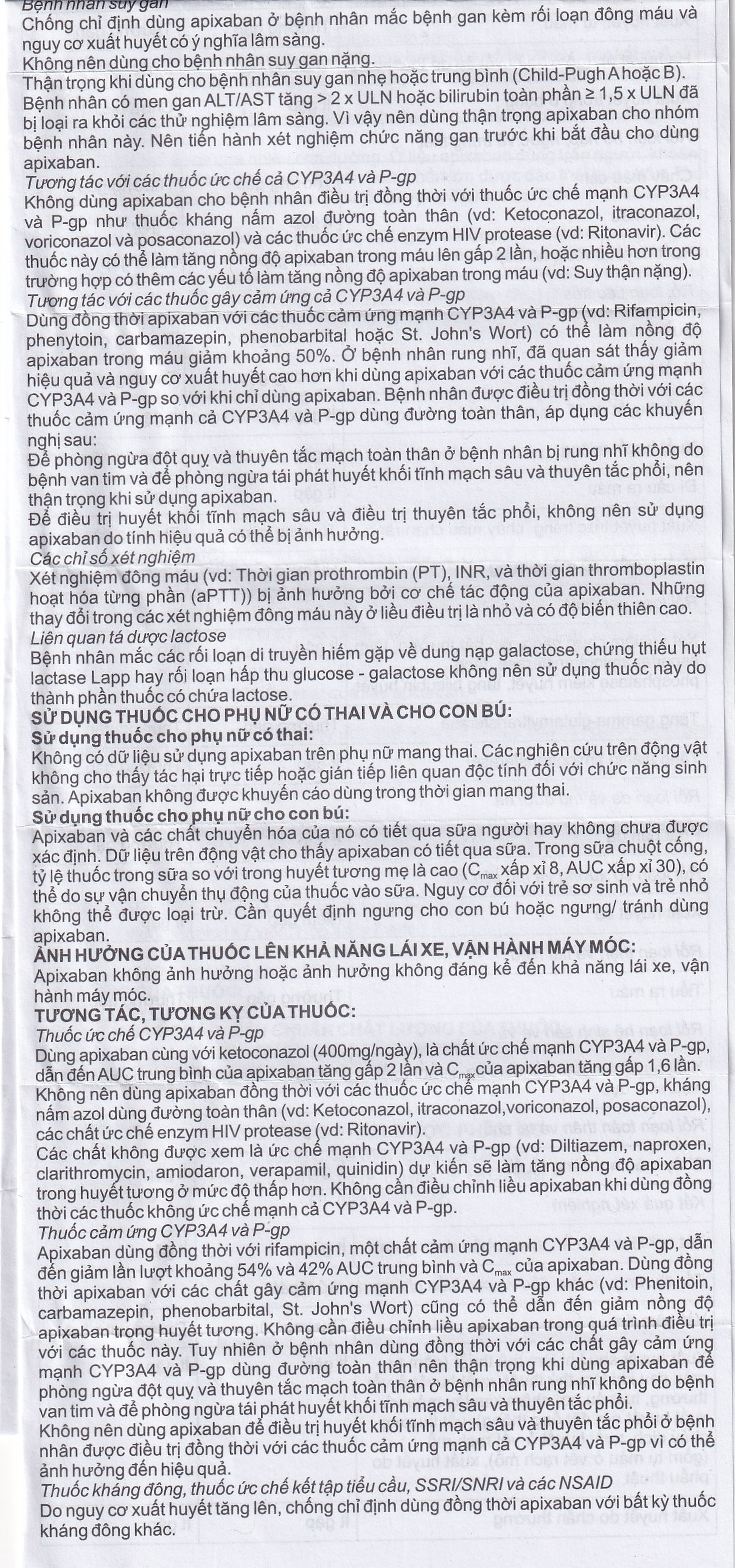 Thuốc NDP-Apixan 5mg Nadyphar hỗ trợ phòng ngừa đột quỵ, tăng huyết áp (2 vỉ x 10 viên)