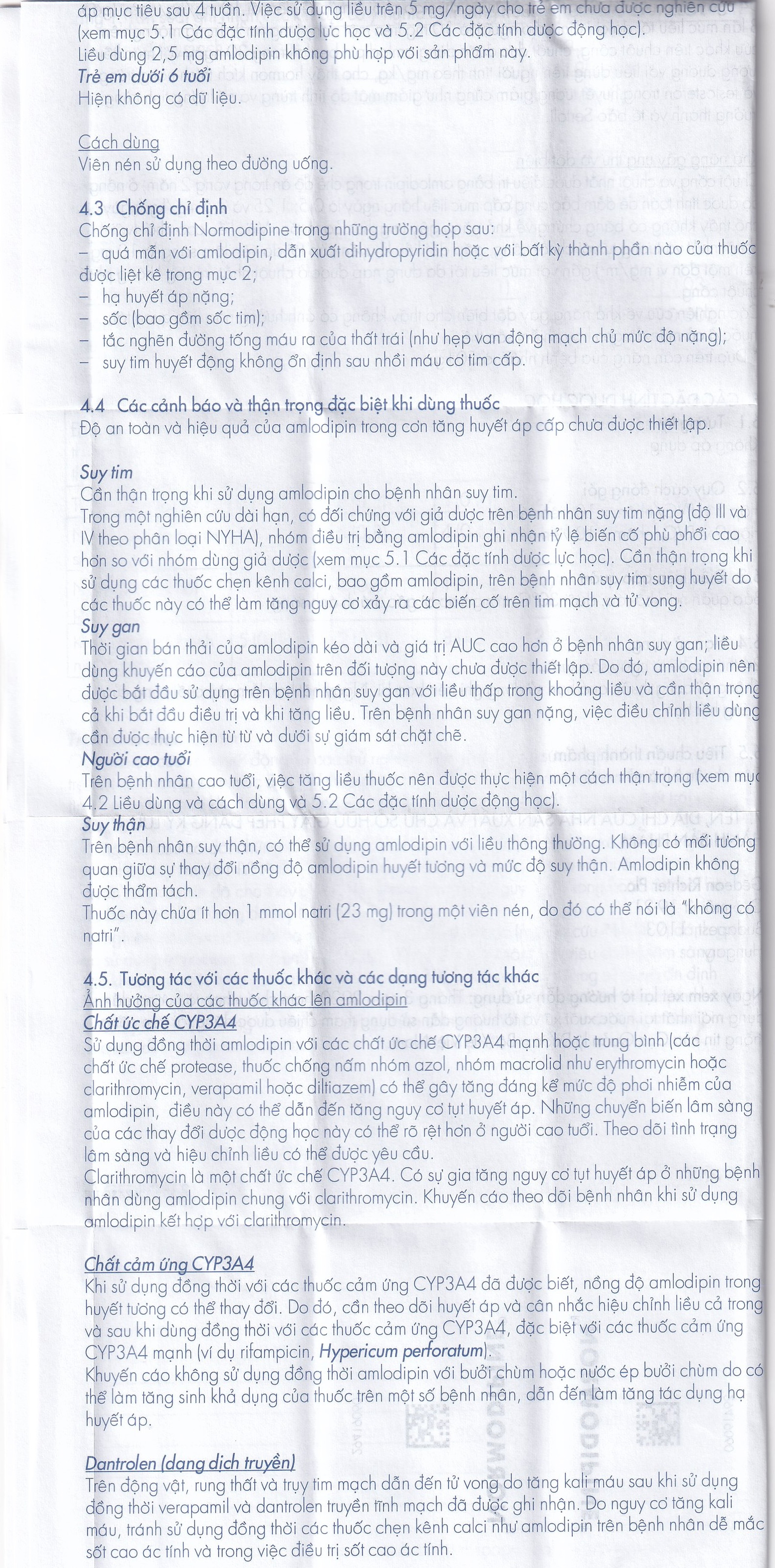 Viên nén Normodipine 5mg Gedeon điều trị tăng huyết áp, đau thắt ngực ổn định (3 vỉ x 10 viên)