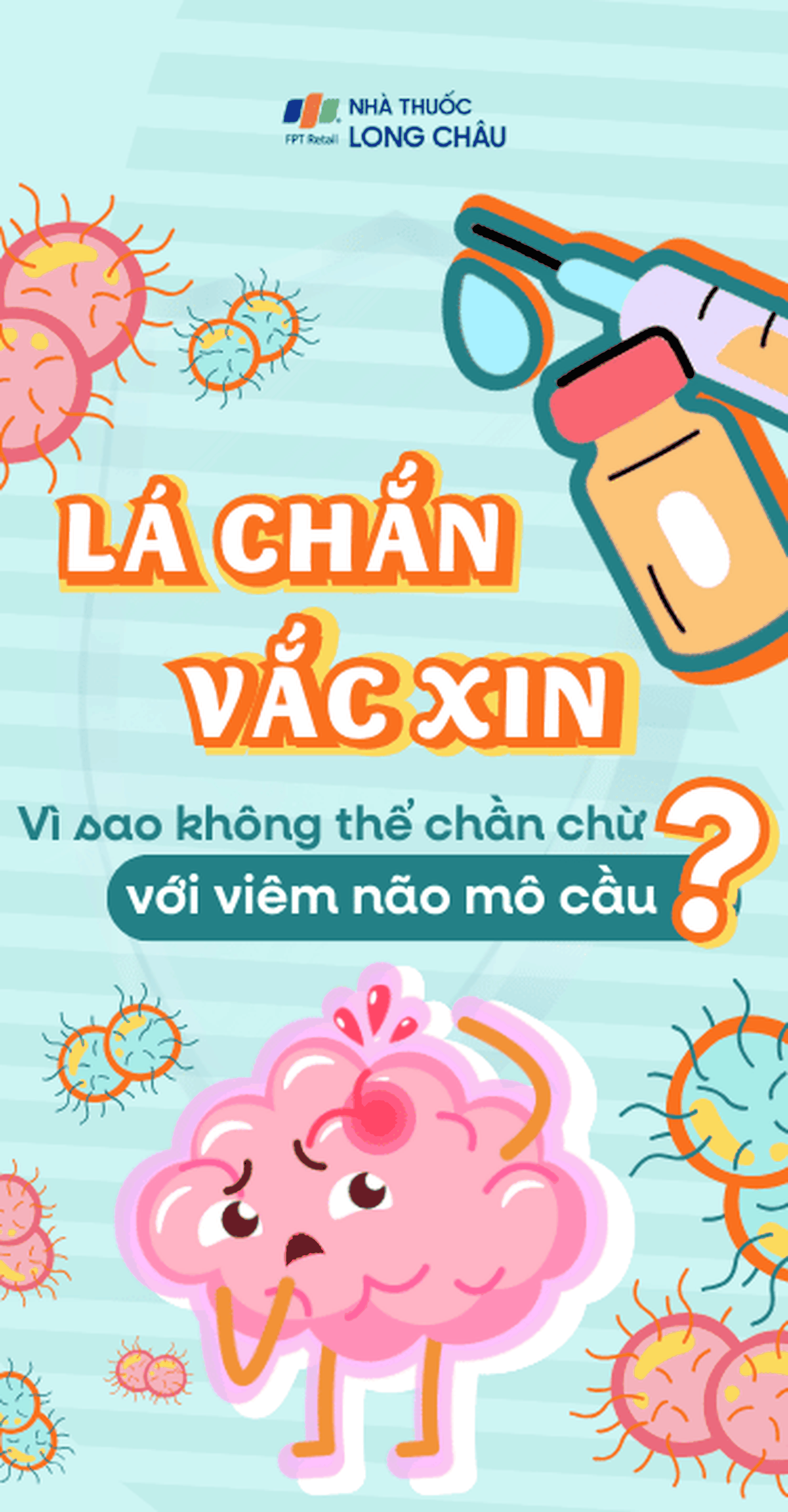 Lá chắn vắc xin - Vì sao không thể chần chừ với viêm não mô cầu? mobile