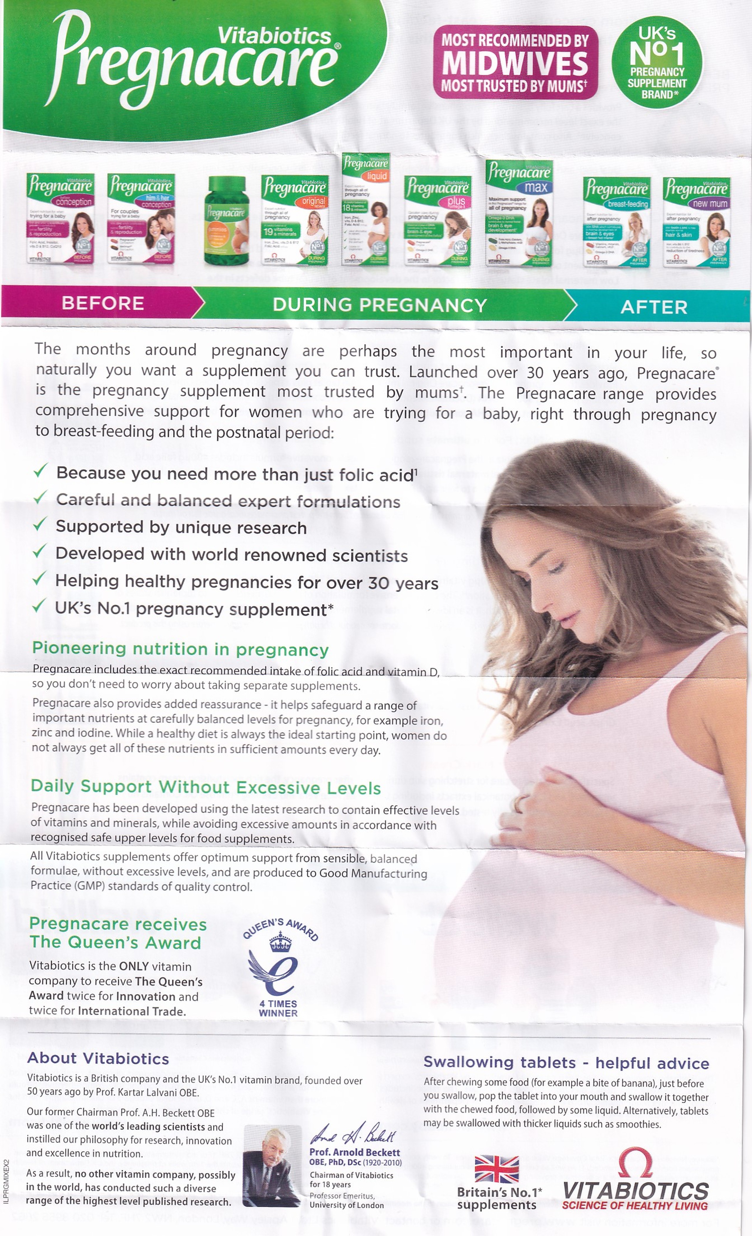 Viên uống Pregnacare Plus Omega-3 Vitabiotics bổ sung Vitamin, Omega-3 và khoáng chất (56 viên)