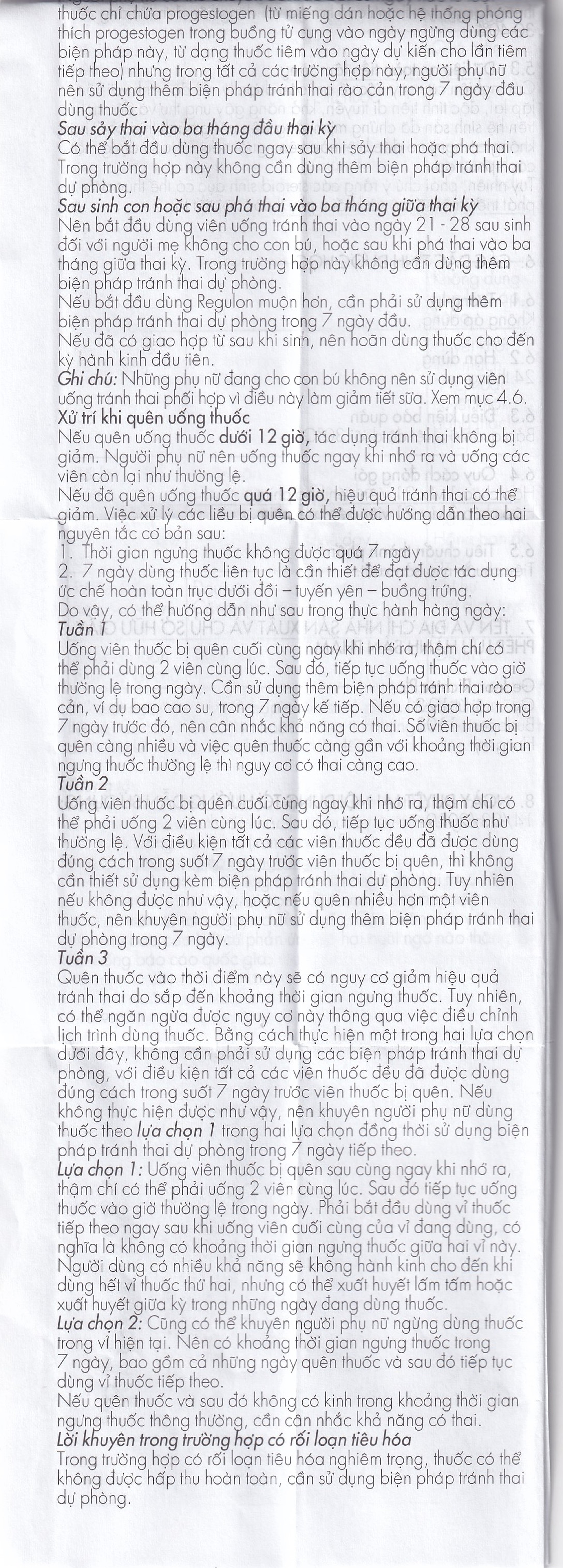 Thuốc Regulon Gedeon tránh thai hằng ngày (1 vỉ x 21 viên)