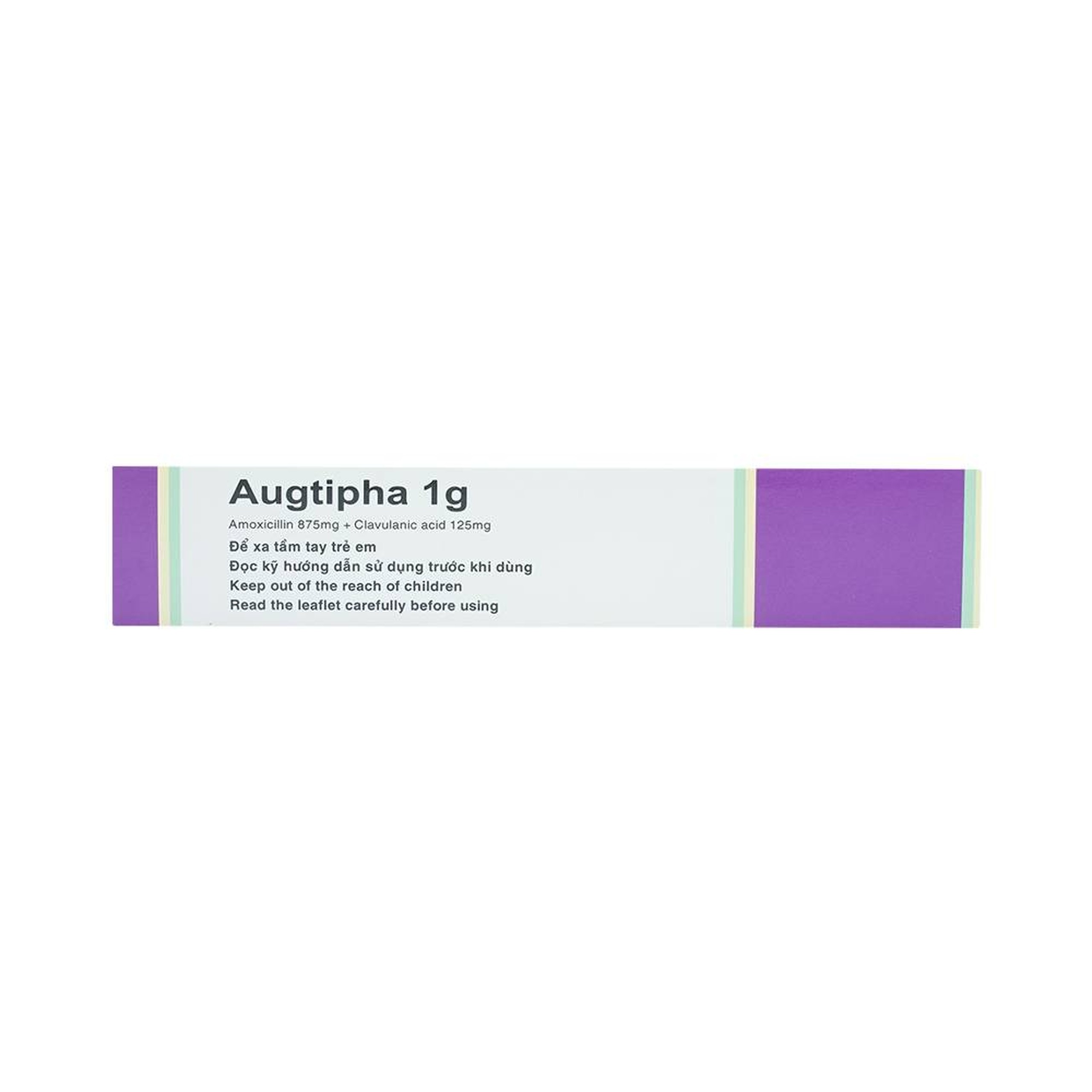 Thuốc Augtipha 1g Tipharco điều trị nhiễm khuẩn (2 vỉ x 10 viên) 