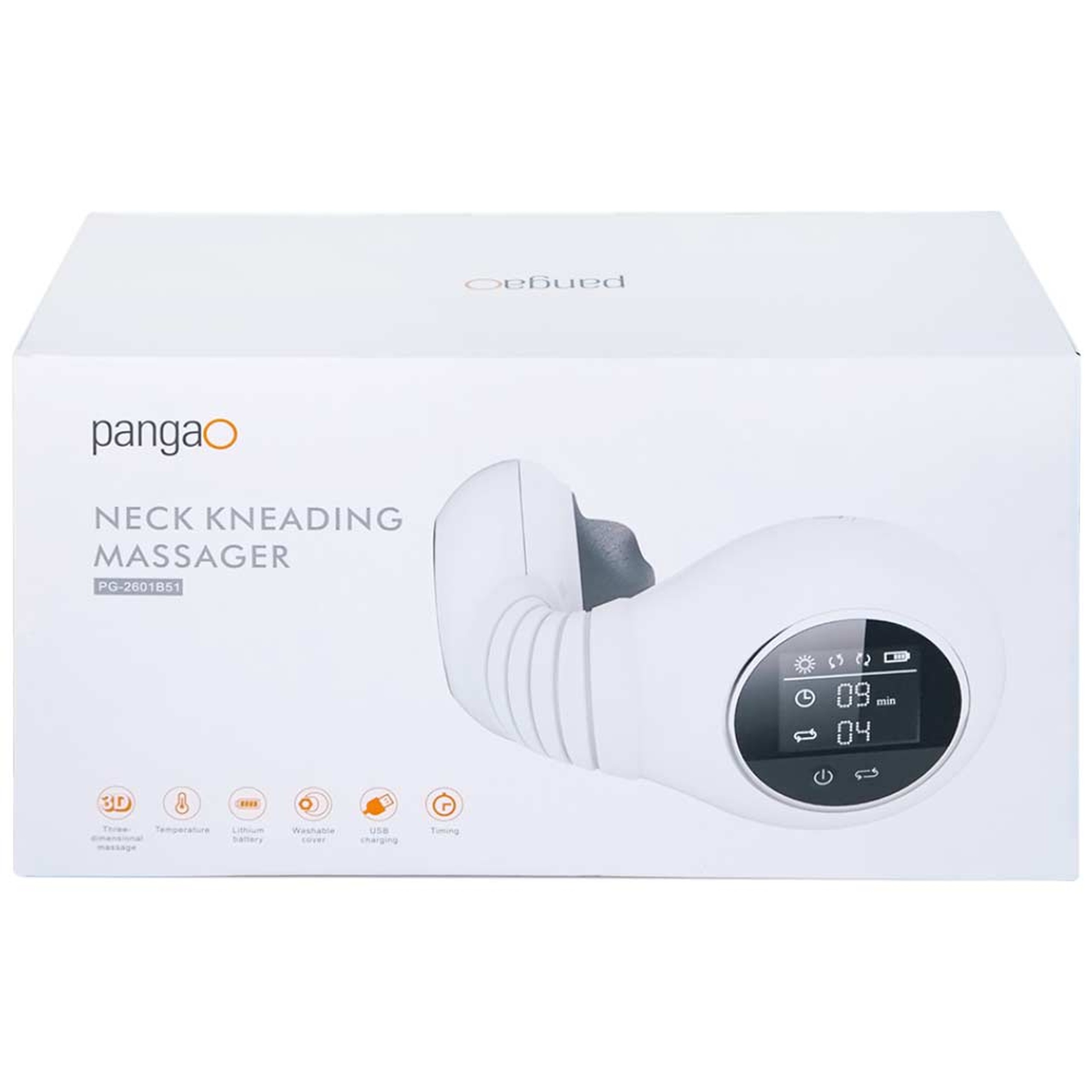 Máy massage  (mát xa) cổ Pangao PG-2601B51 giúp xoa dịu đốt sống cổ, giúp thư giãn giảm căng thẳng