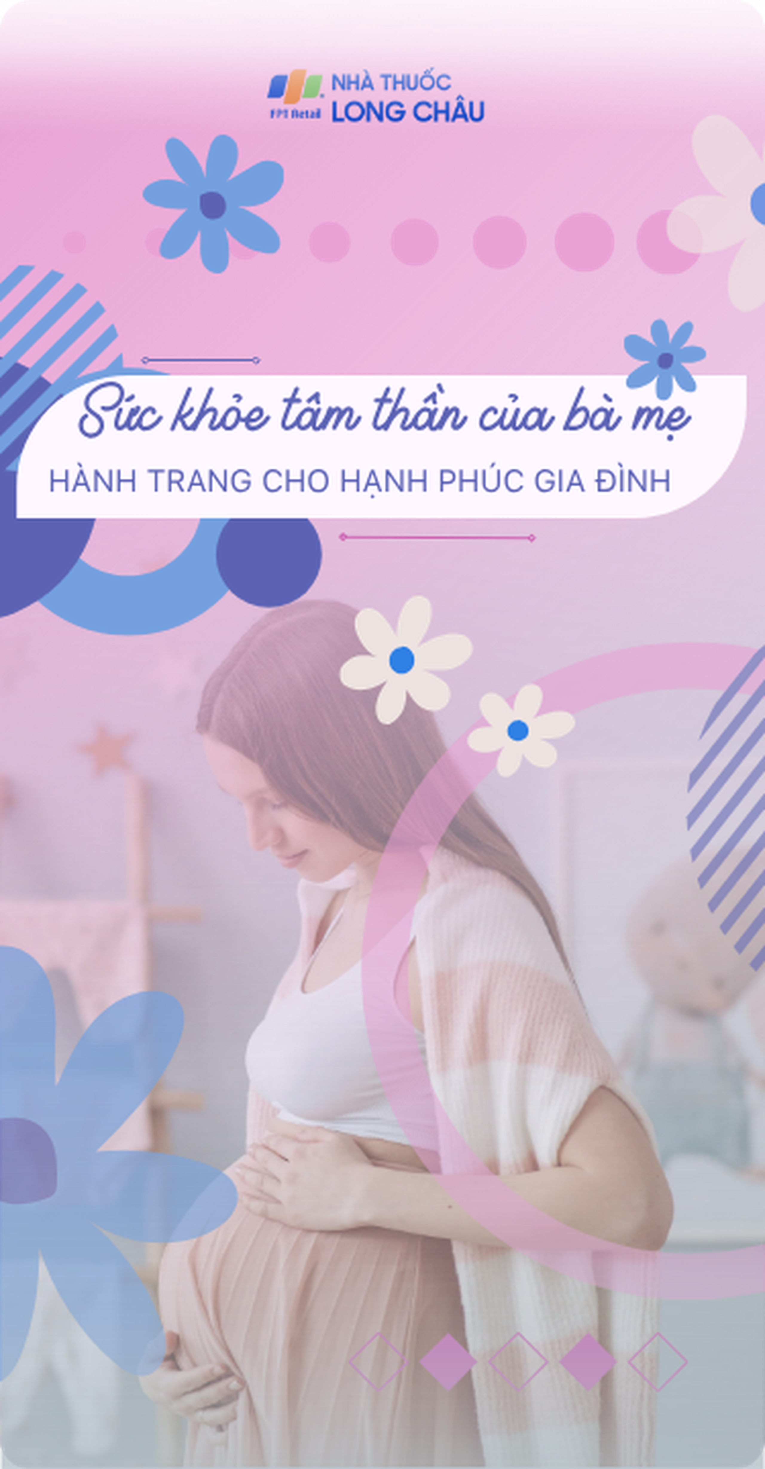 Sức khỏe tâm thần của bà mẹ - Hành trang cho hạnh phúc gia đình Mobile