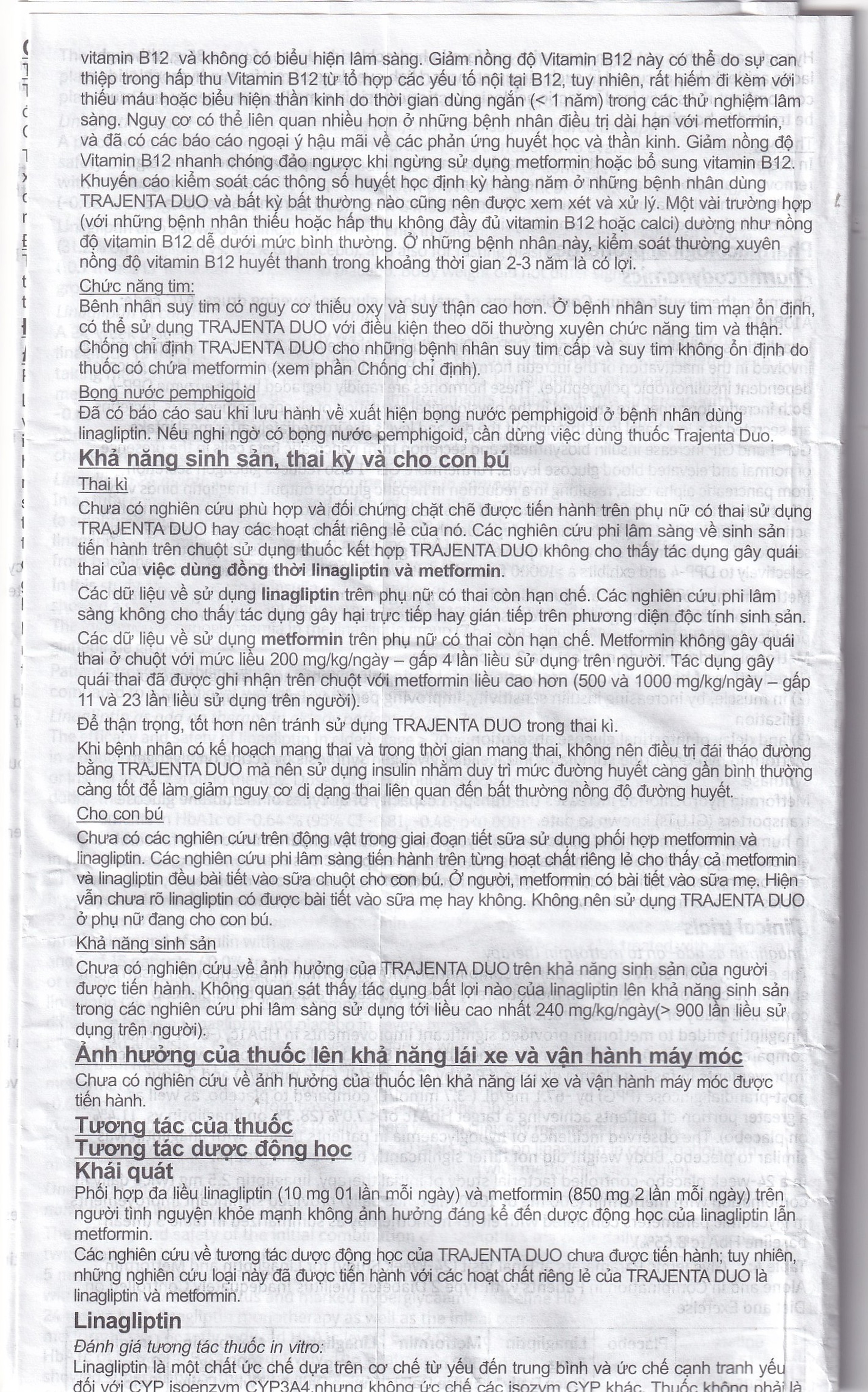 Thuốc Trajenta Duo 2.5mg/850mg Boehringer điều trị đái tháo đường típ 2 (14 viên)