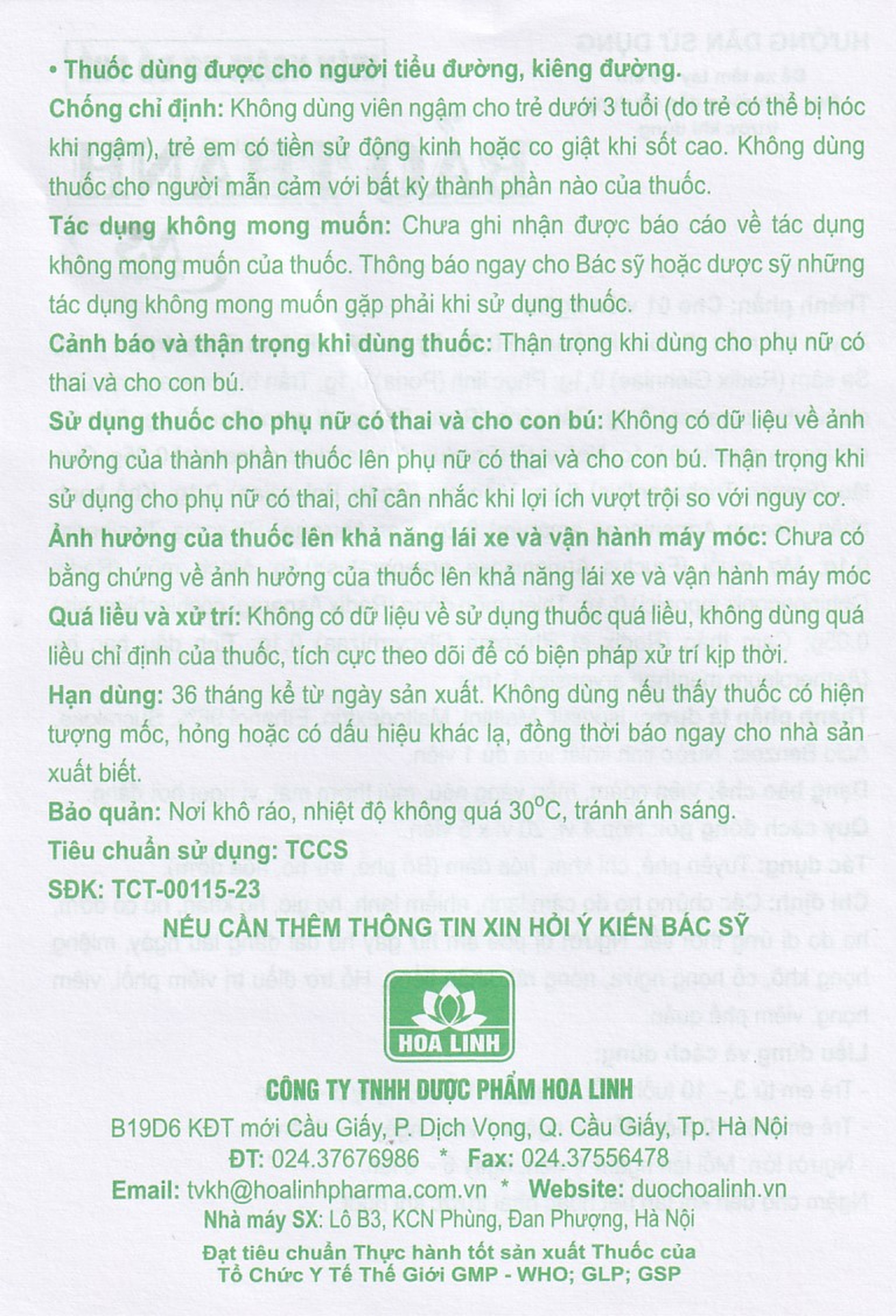 Viên ngậm ho bổ phế Bảo Thanh không đường dùng giảm các chứng ho do cảm lạnh, nhiễm lạnh (20 vỉ x 5 viên)