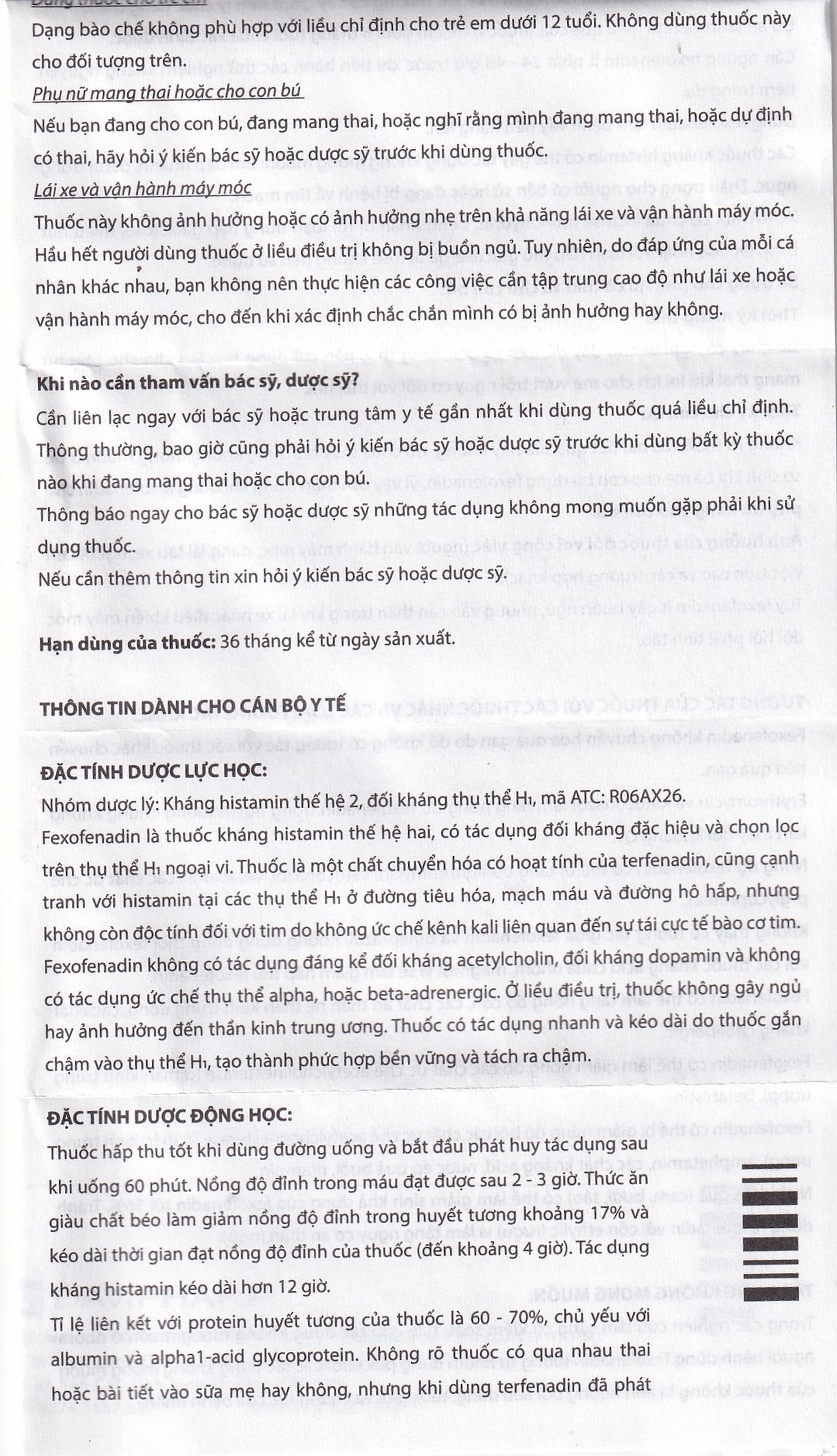 Thuốc Xonatrix 60mg DaviPharm điều trị triệu chứng viêm mũi dị ứng theo mùa (3 vỉ x 10 viên) 