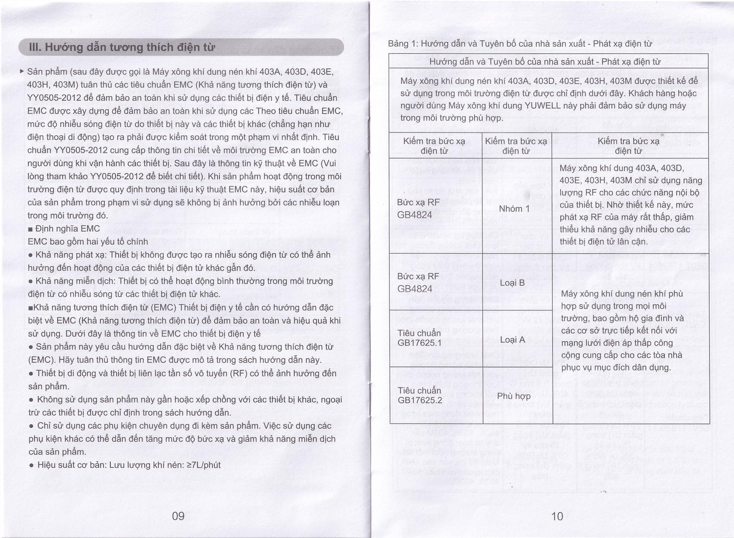 Máy xông khí dung nén khí Yuwell 403M hỗ trợ điều trị bệnh lý về đường hô hấp