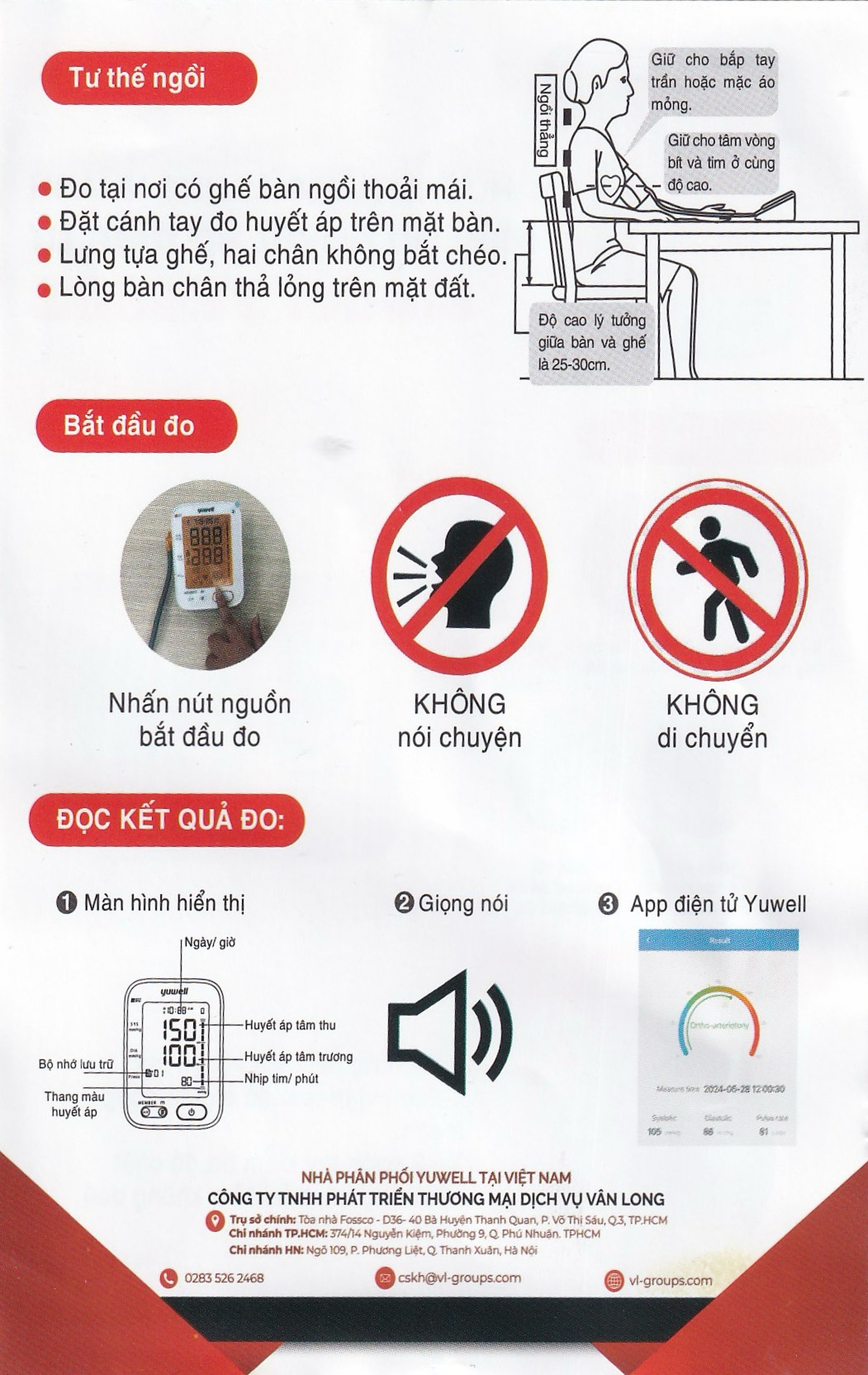 Máy đo huyết áp bắp tay Yuwell YE680B hỗ trợ đo huyết áp, cảnh báo đột quỵ