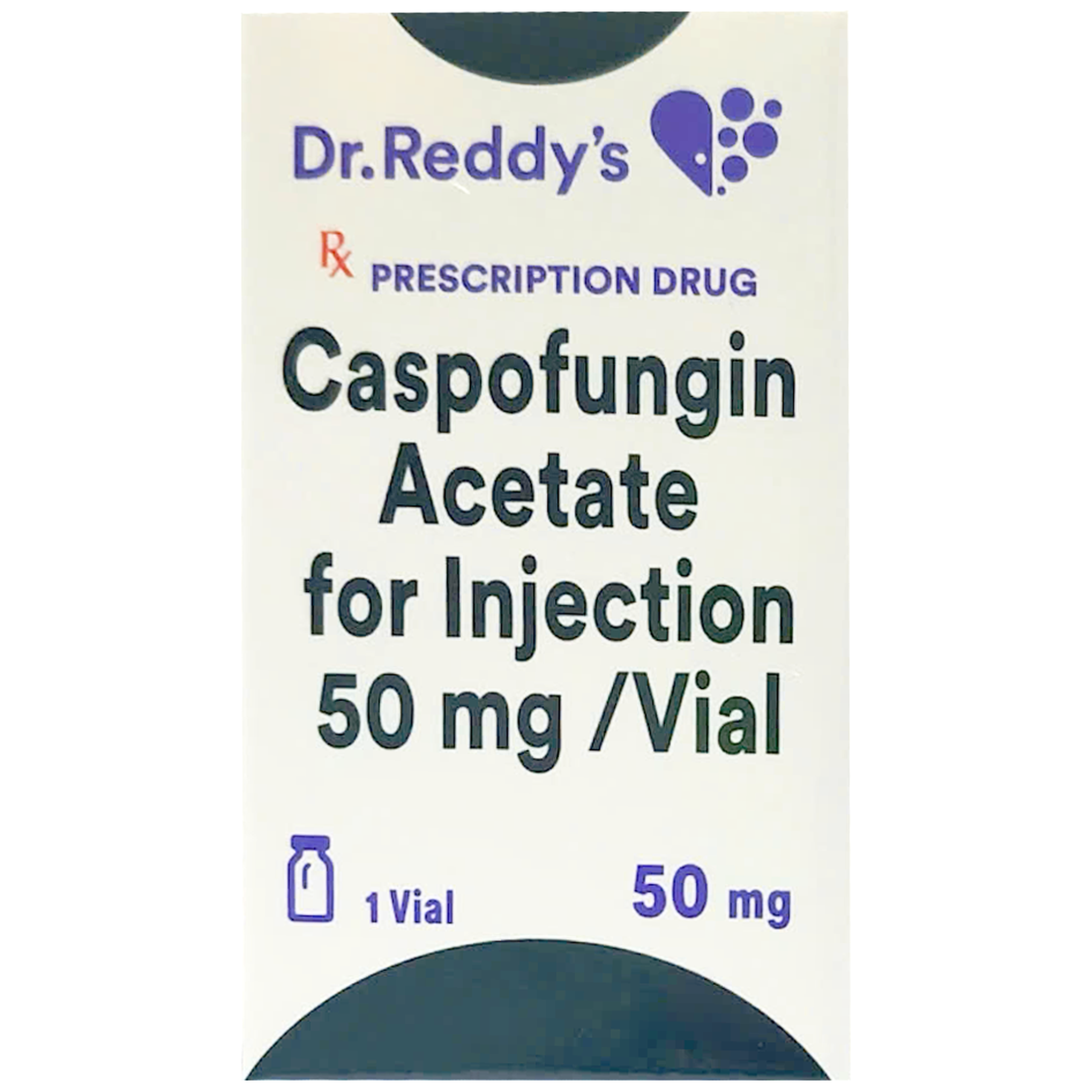 Thuốc Caspofungin Acetate For Injection 50mg/per Vial điều trị nhiễm Candida, nhiễm Aspergillus