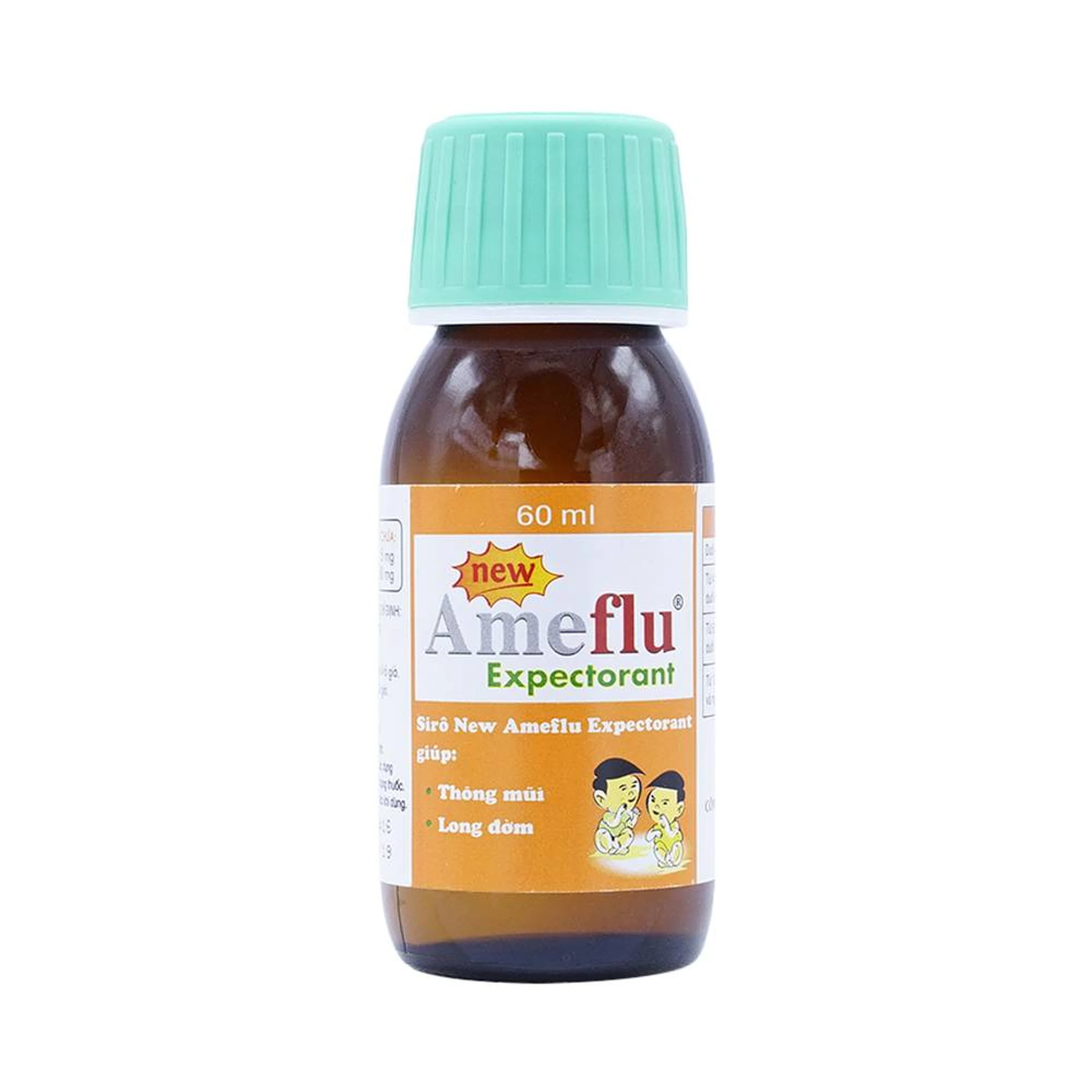 Siro Ameflu Expectorant OPV thông mũi, long đờm (60ml)
