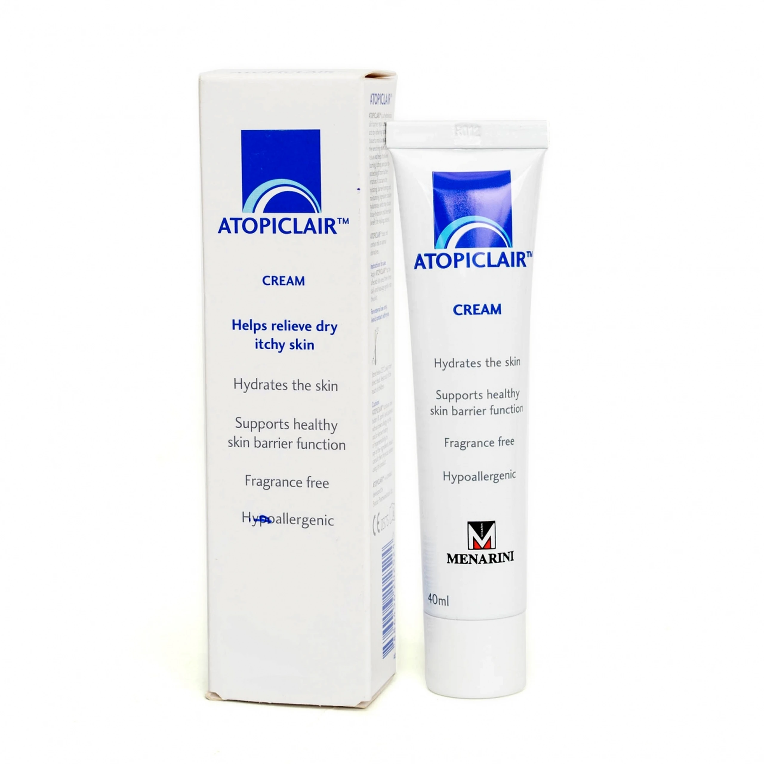 Kem Atopiclair Cream Menarini giảm ngứa, rát, đau do viêm da cơ địa, viêm da tiếp xúc (40ml)