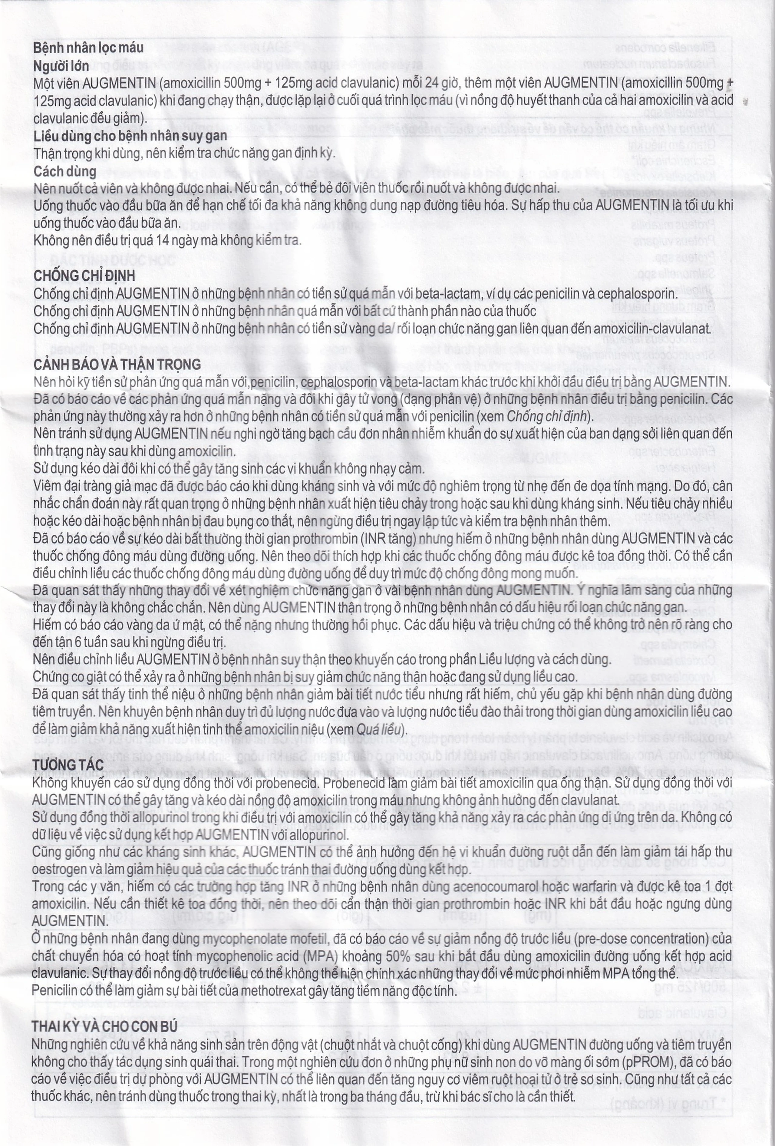 Thuốc Augmentin 625mg GSK điều trị nhiễm khuẩn (2 vỉ x 7 viên)