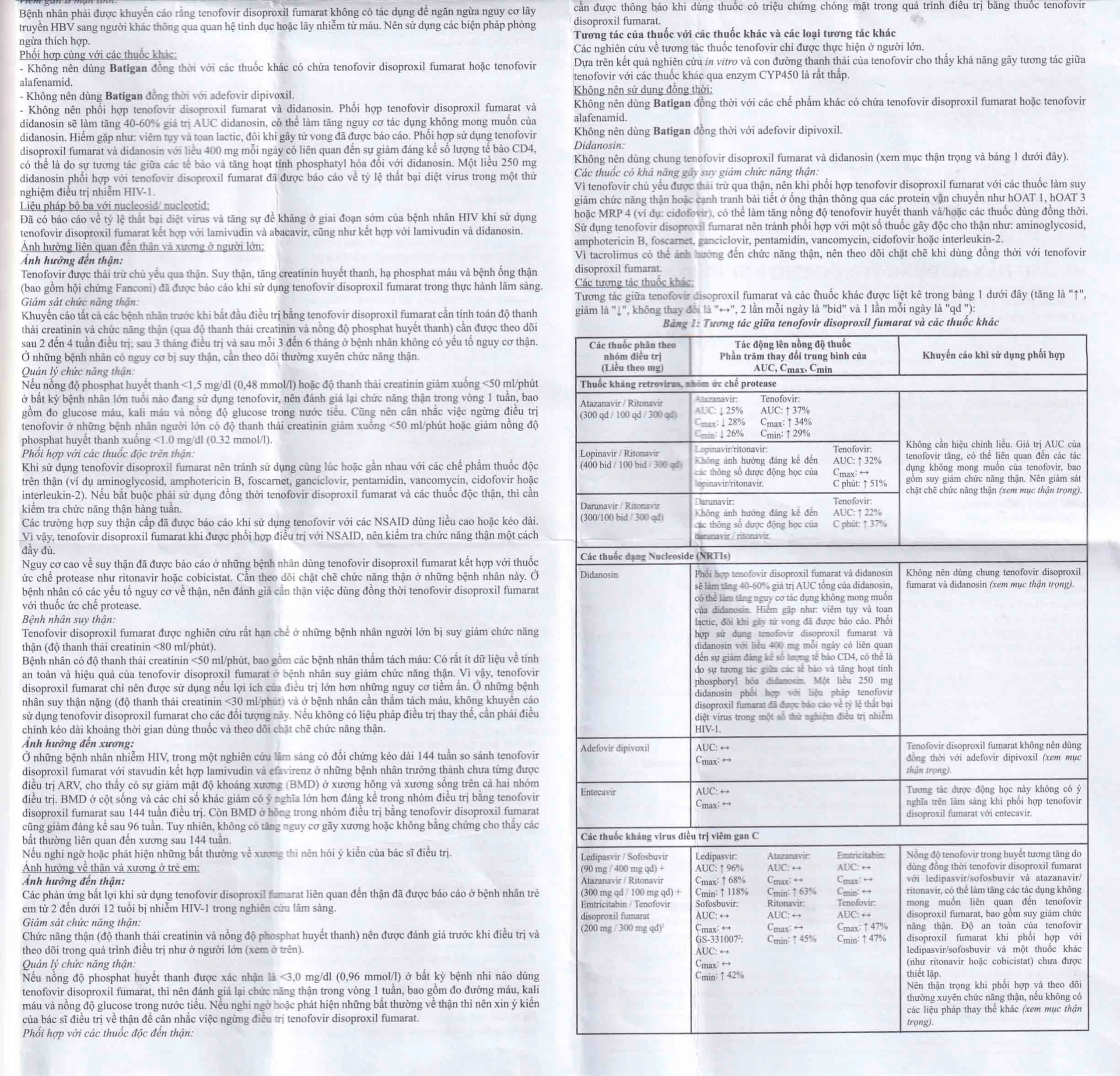 Thuốc Batigan 300mg Phương Đông hỗ trợ điều trị nhiễm HIV-1, viêm gan B mạn tính (3 vỉ x 10 viên)