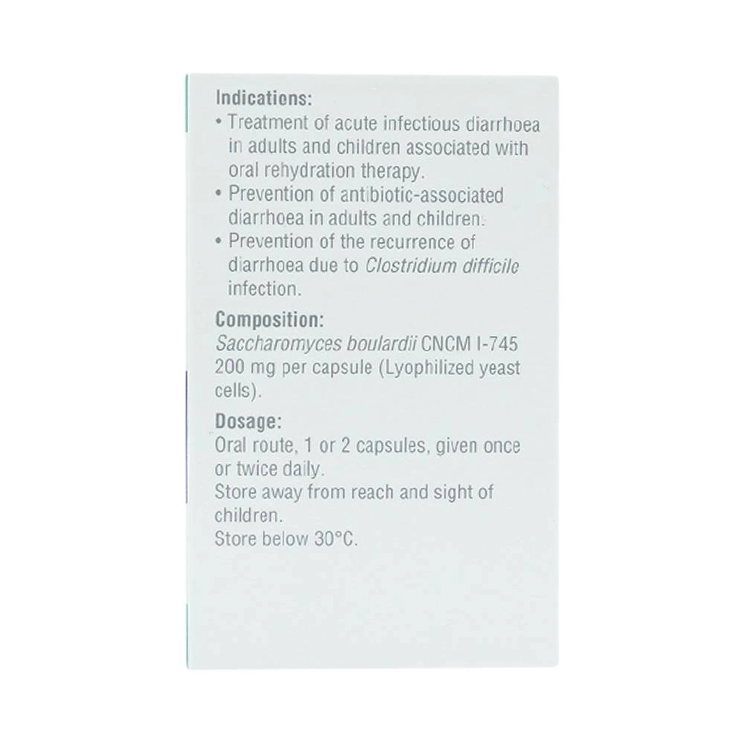 Thuốc Bioflora 200mg Biocodex điều trị tiêu chảy (10 viên)