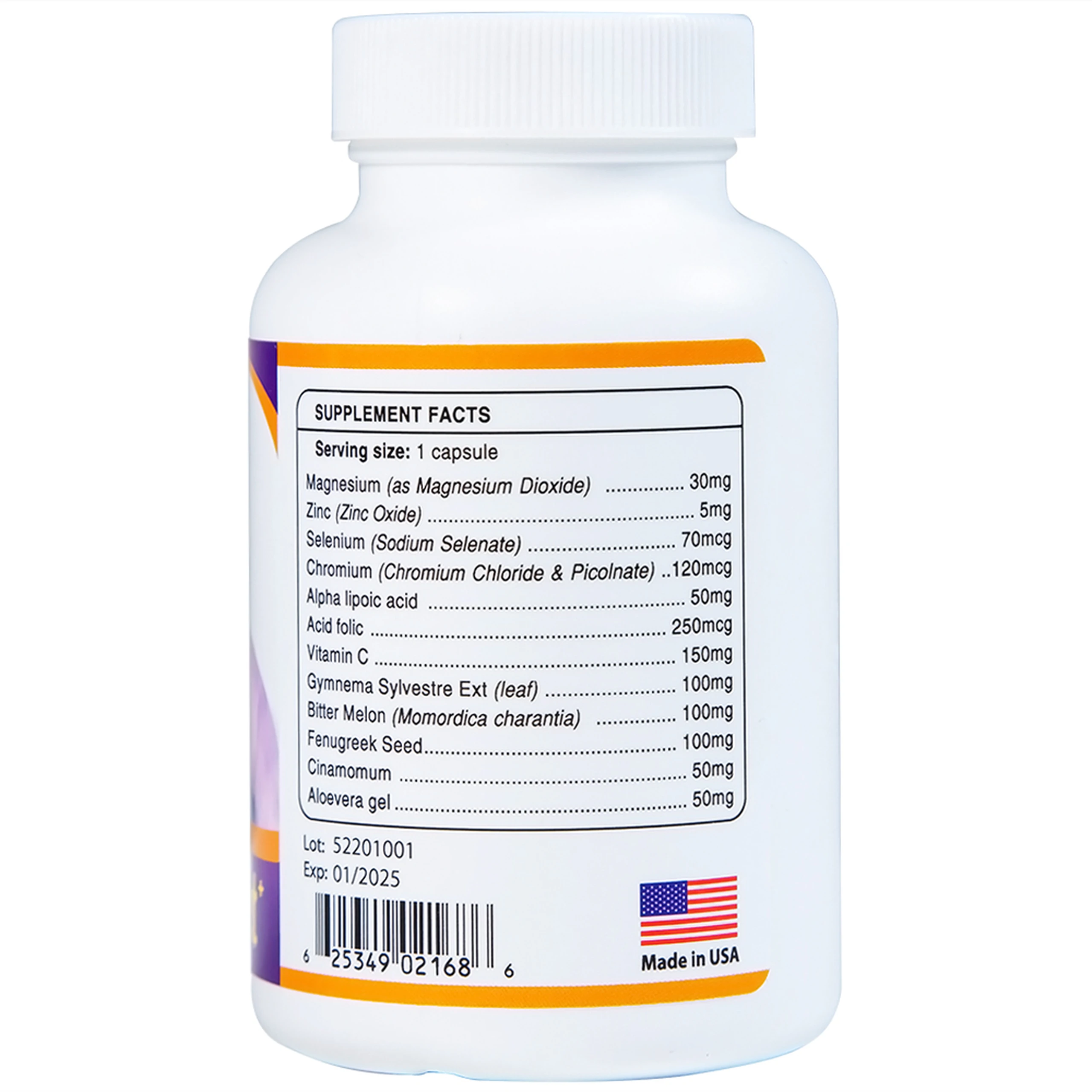 Viên uống hỗ trợ điều trị bệnh tiểu đường làm giảm glucose máu BoniDiabet Botania (60 viên)