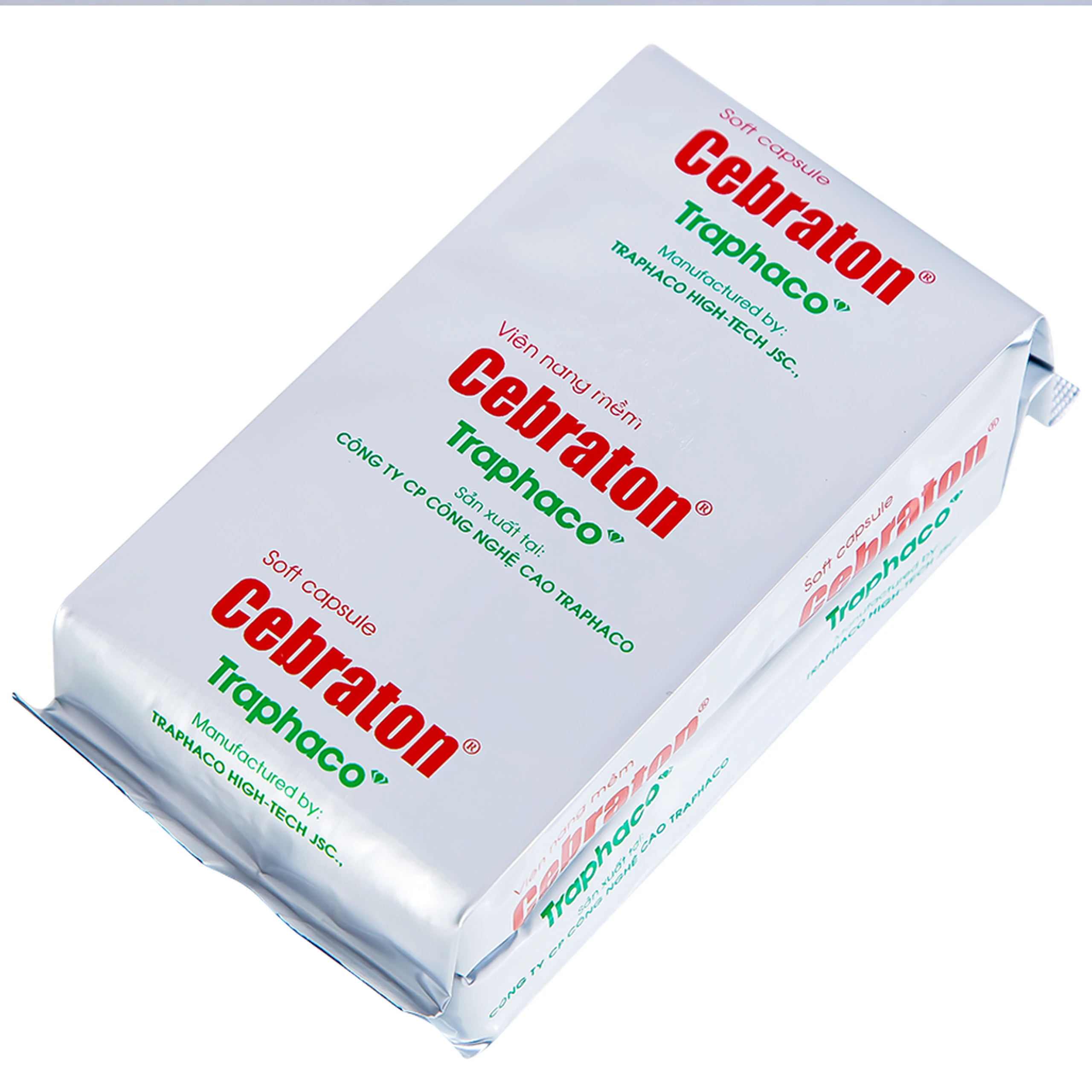 Thuốc Cebraton Traphaco bổ khí huyết, hoạt huyết dưỡng não (5 vỉ x 10 viên)