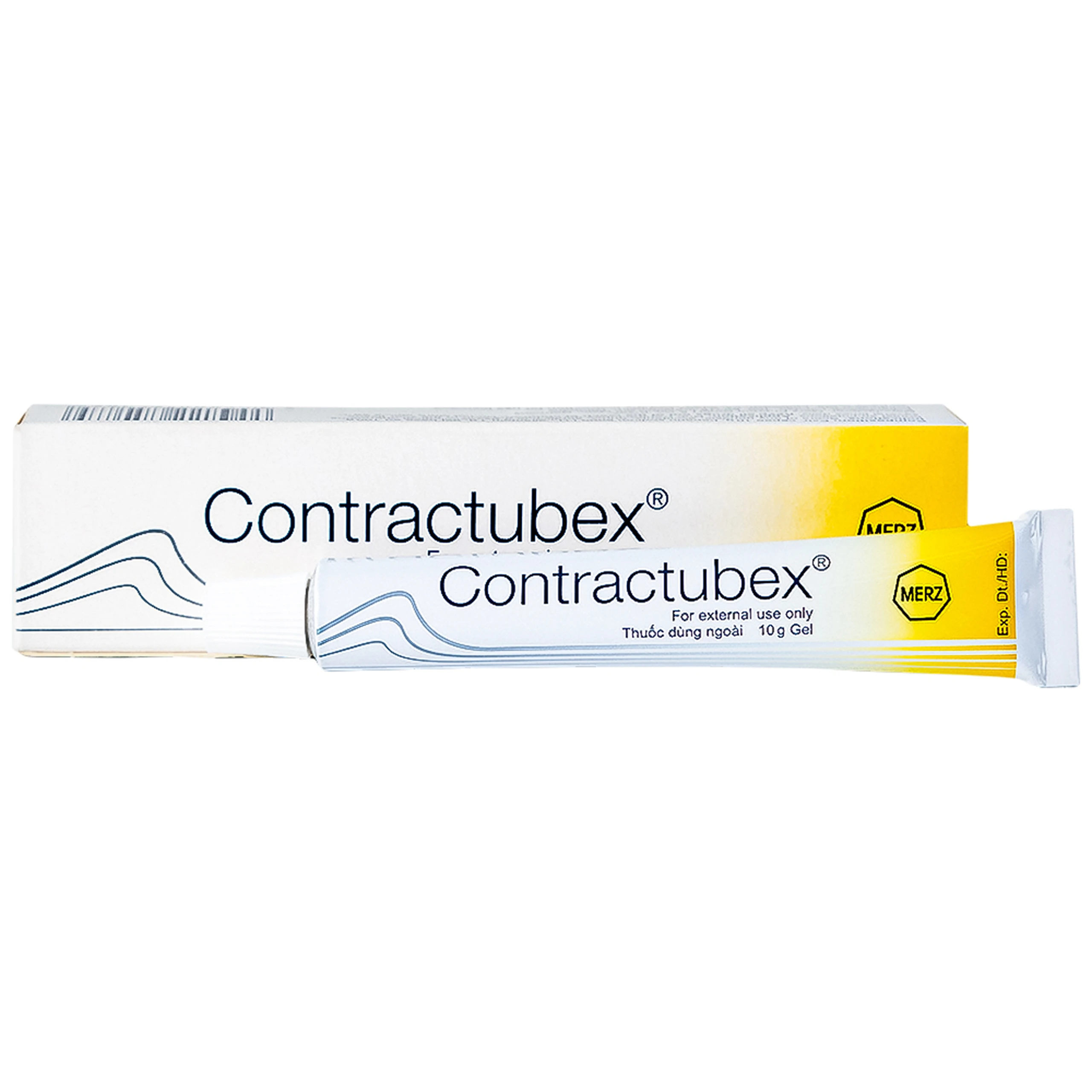 Gel Contractubex Merz điều trị sẹo lồi, sẹo phì đại (10g)