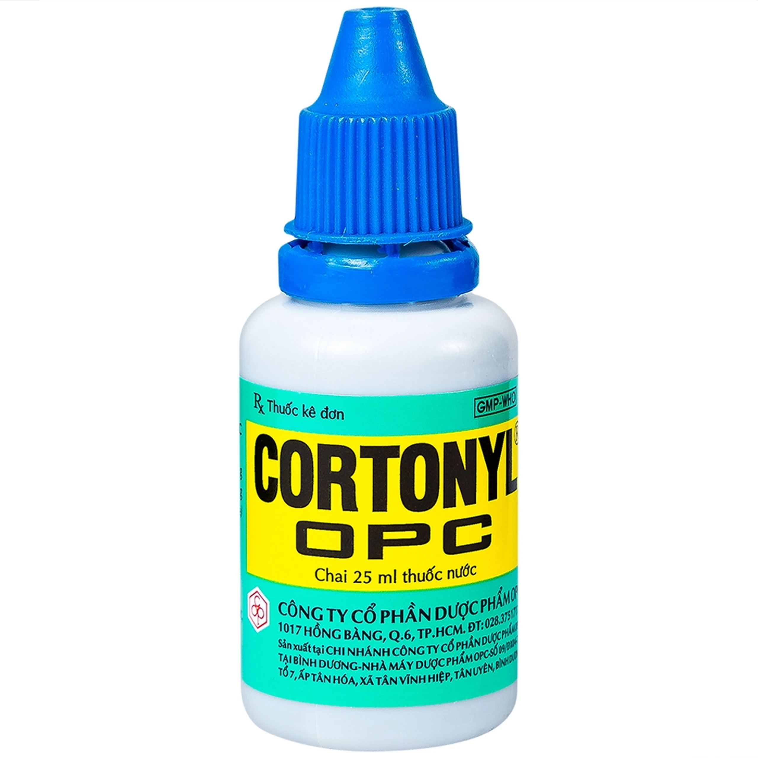 Thuốc nước Cortonyl OPC chỉ định trợ tim, ngất do suy tim, mất ngủ, lao lực (25ml)