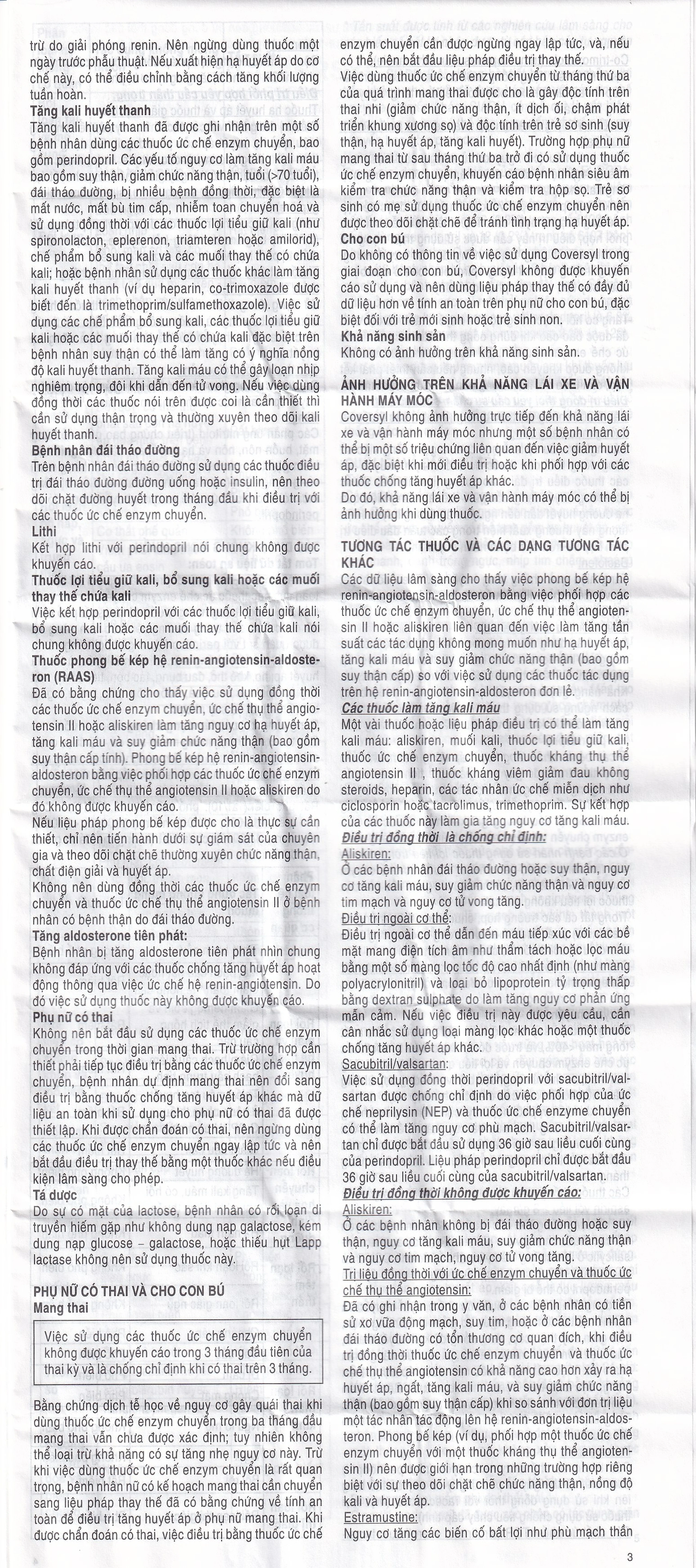 Thuốc Coversyl 5mg Servier điều trị tăng huyết áp (30 viên)