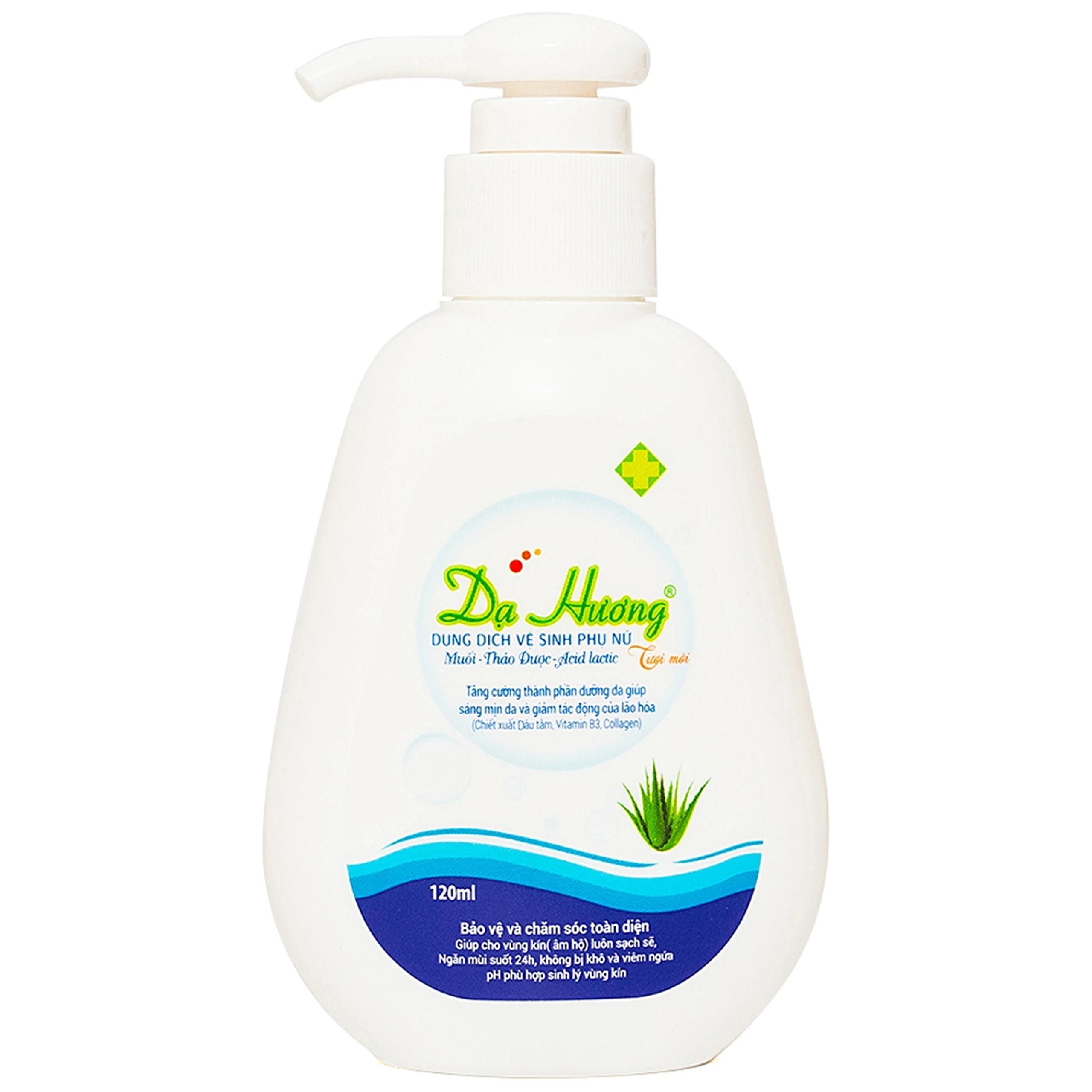 Dung dịch vệ sinh phụ nữ Dạ Hương vệ sinh nhẹ nhàng, dưỡng ẩm (120ml)
