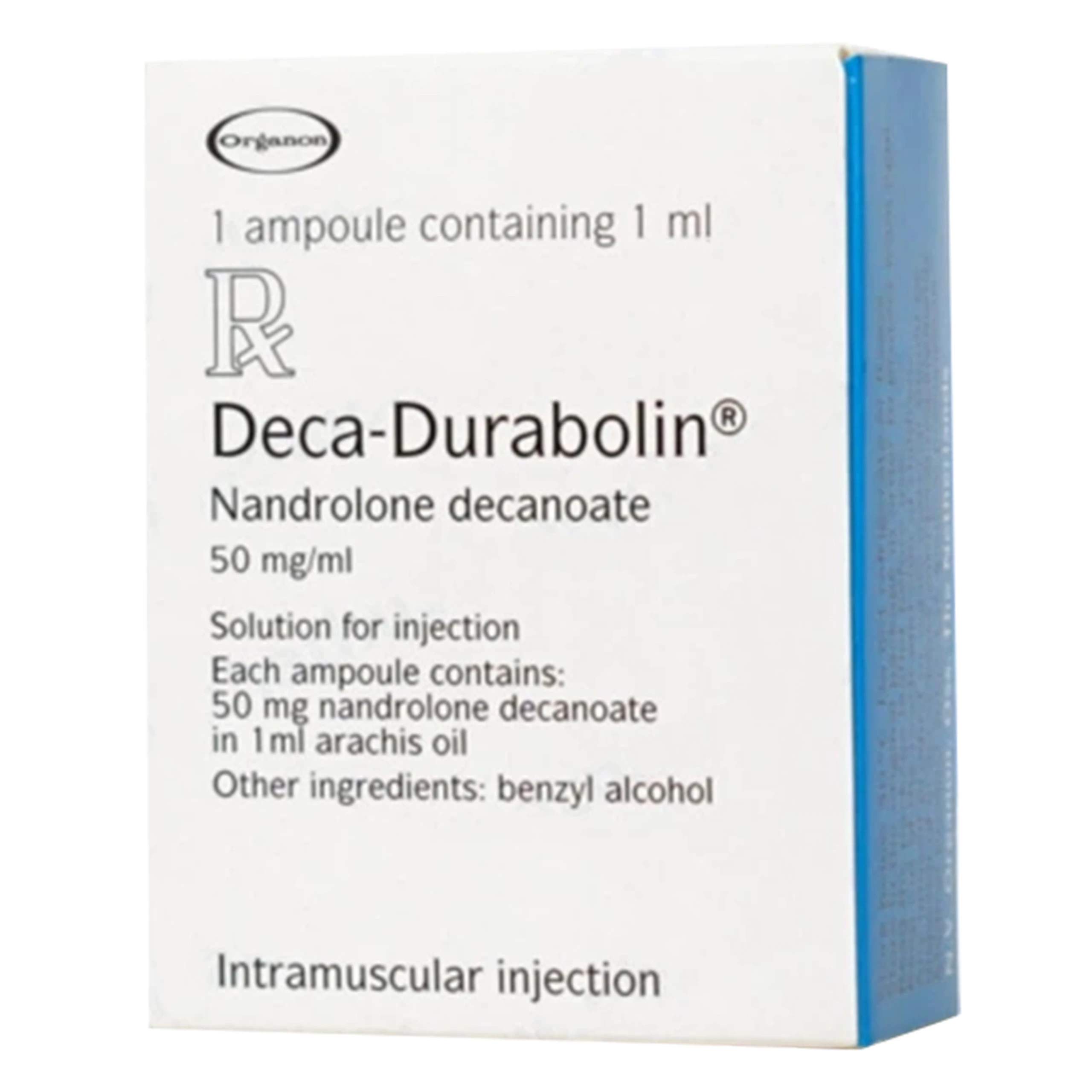 Thuốc tiêm điều trị loãng xương nặng và thiếu máu Deca-Durabolin 50mg Organon (Hộp 1ml)